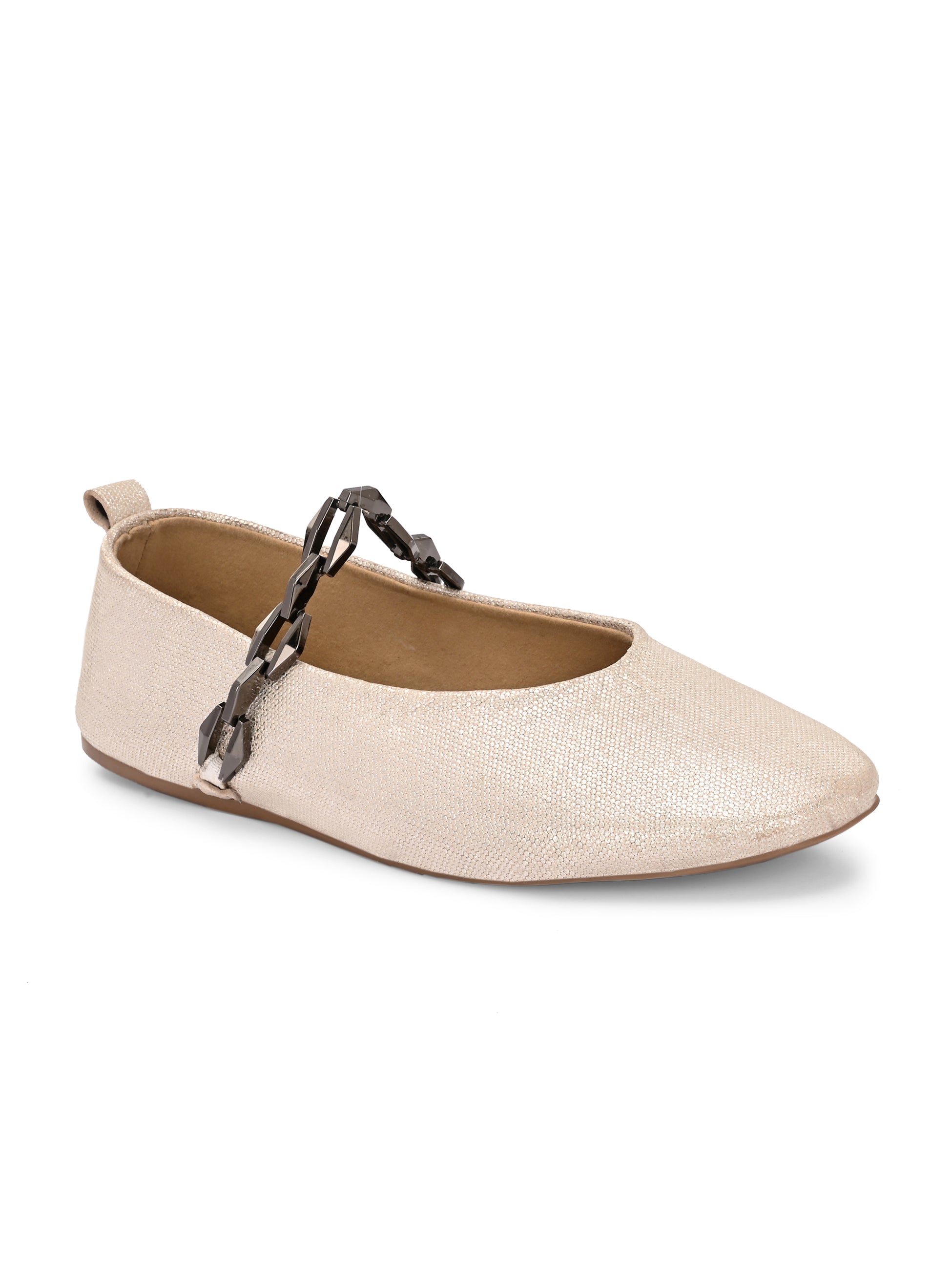 Beaumont Leather Flat Mary Janes - The Heels India