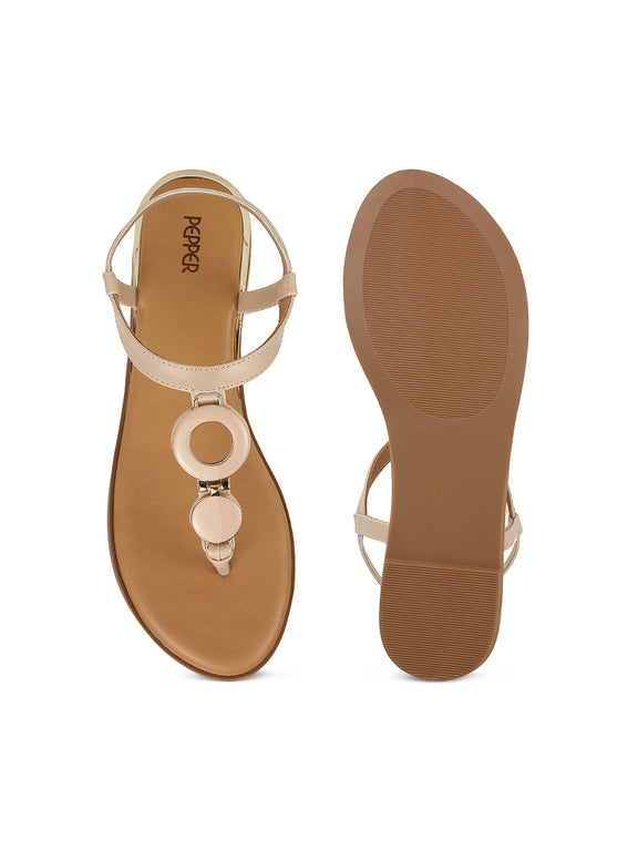 Serenity Flat Cushioned Sandals