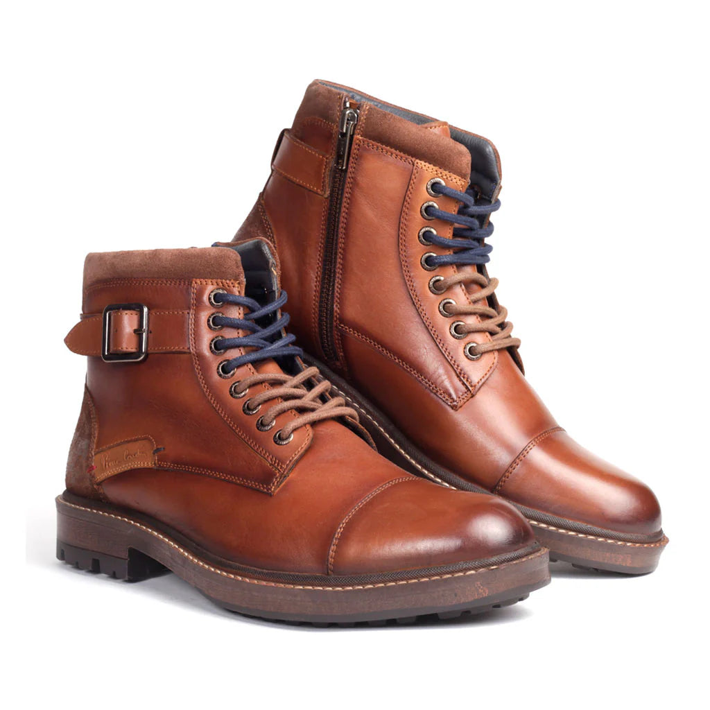 Hudson Leather Lace Up Boots