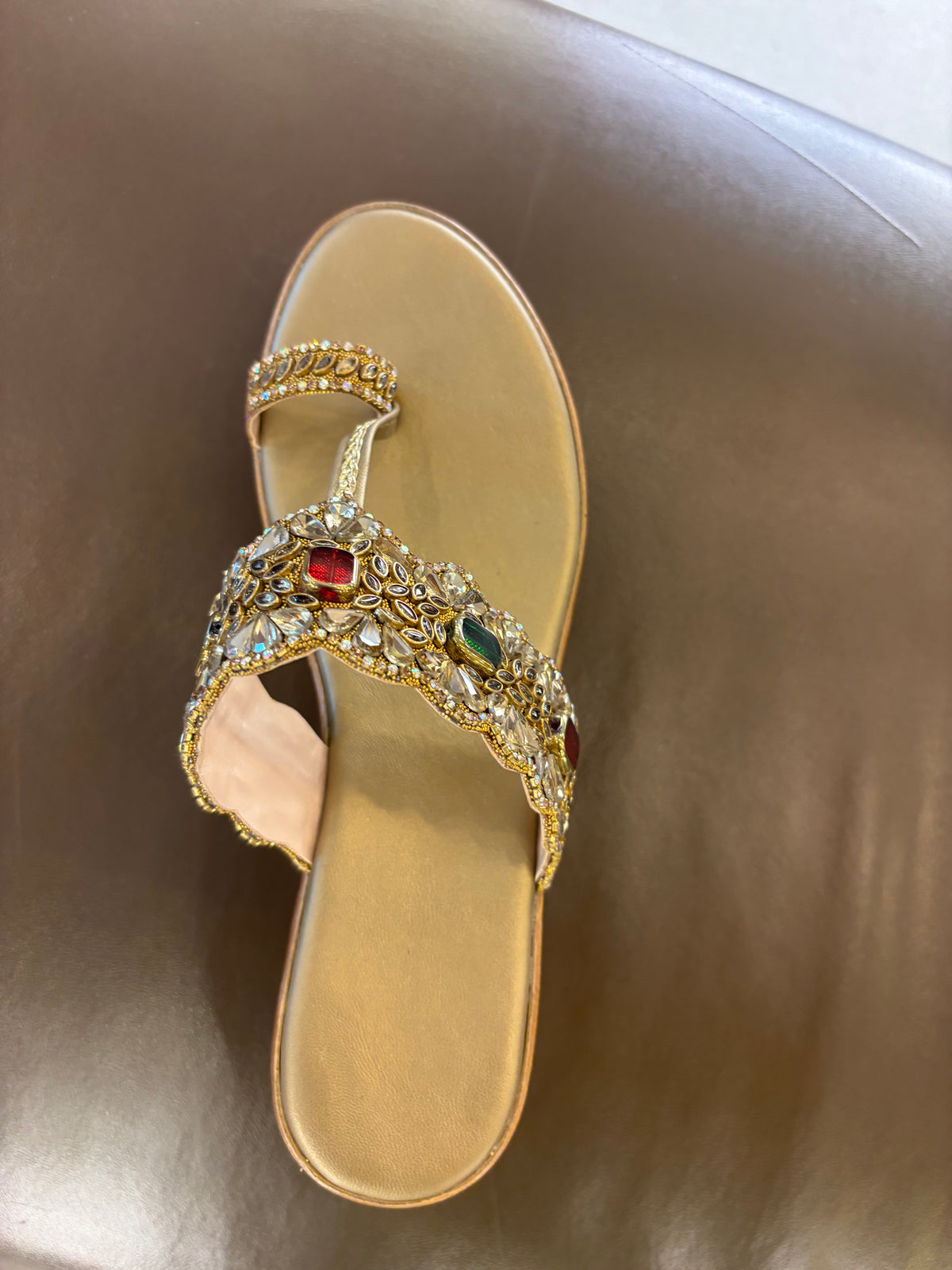 Noor Embellished Ethnic Fancy Wedge Heels