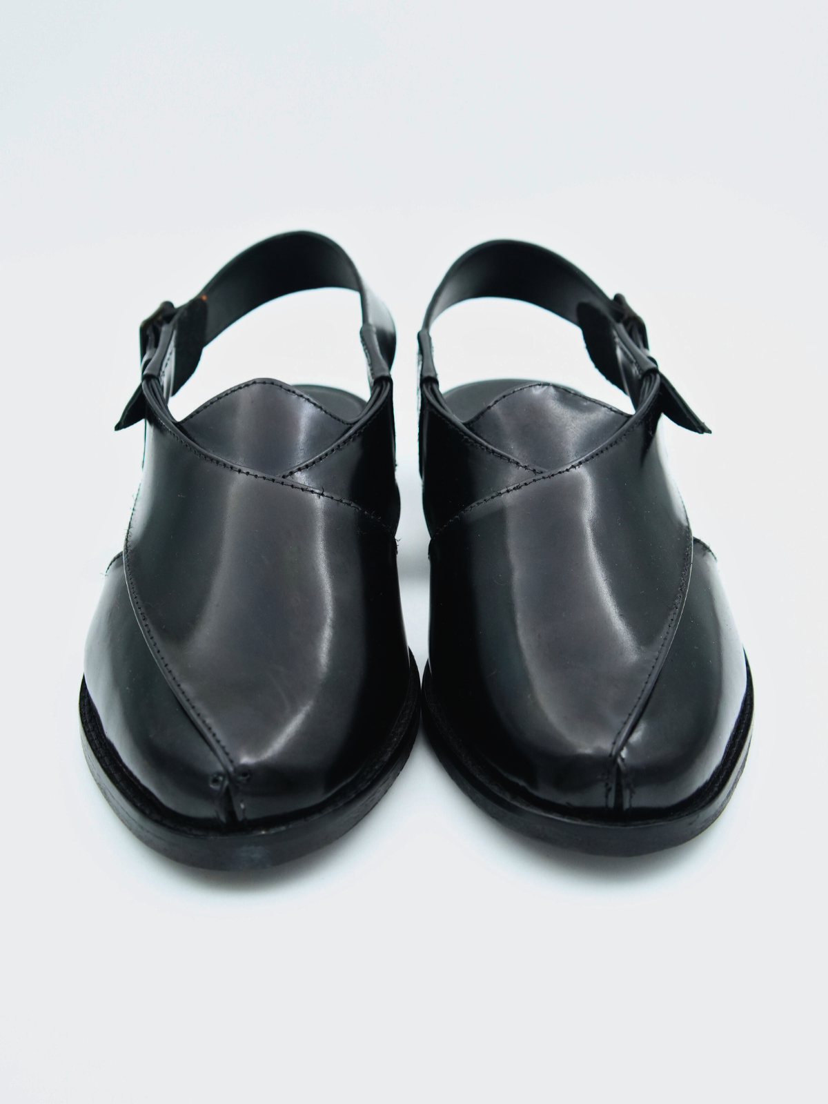 Rampa Leather Ethnic Peshawari Sandals