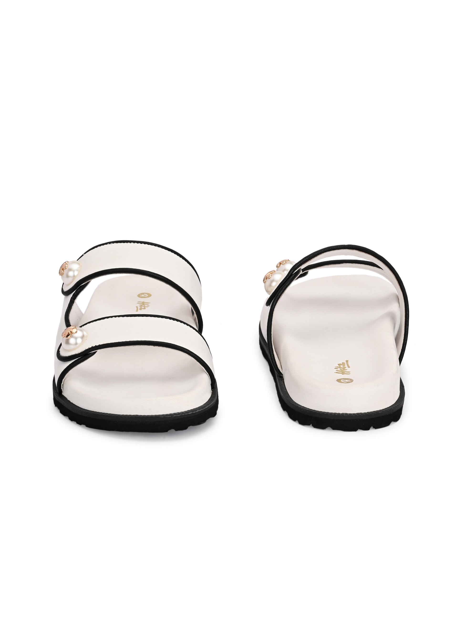 Athena Pipin Strappy Sliders