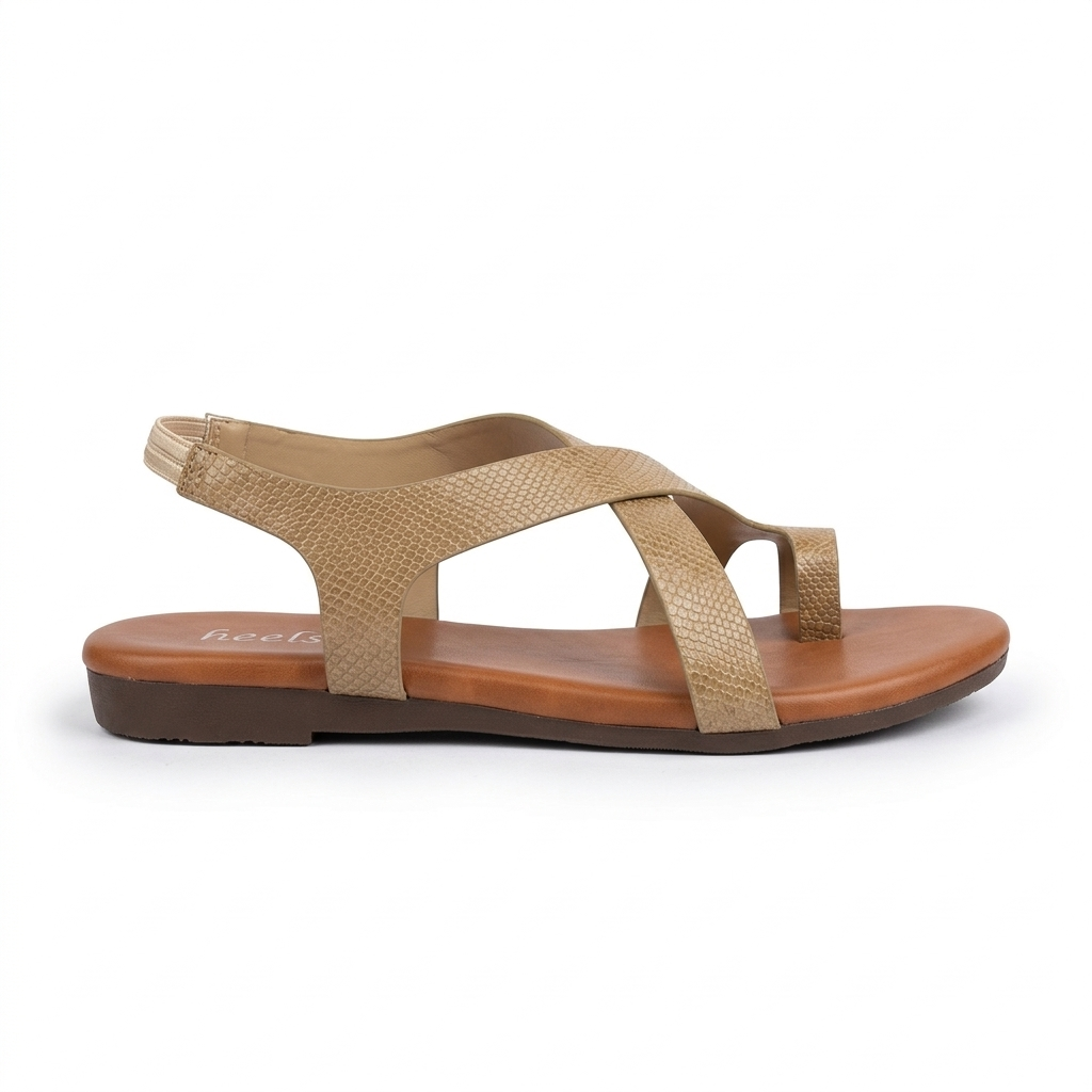 Bonita Cushioned Comfort Back Elastic Thumb Sandals