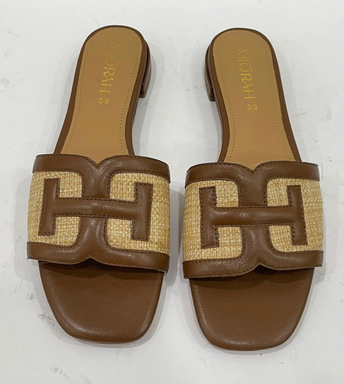KIARA Premium Leather Comfort Summer Sliders