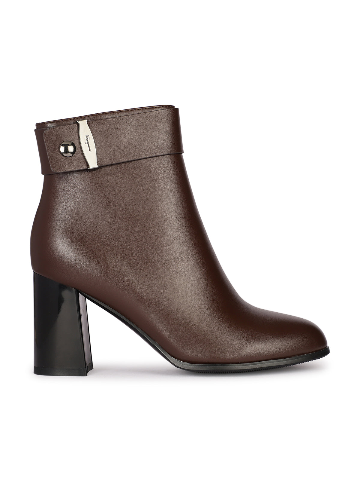Bossi Premium Winter Ankle Block Heel Boots