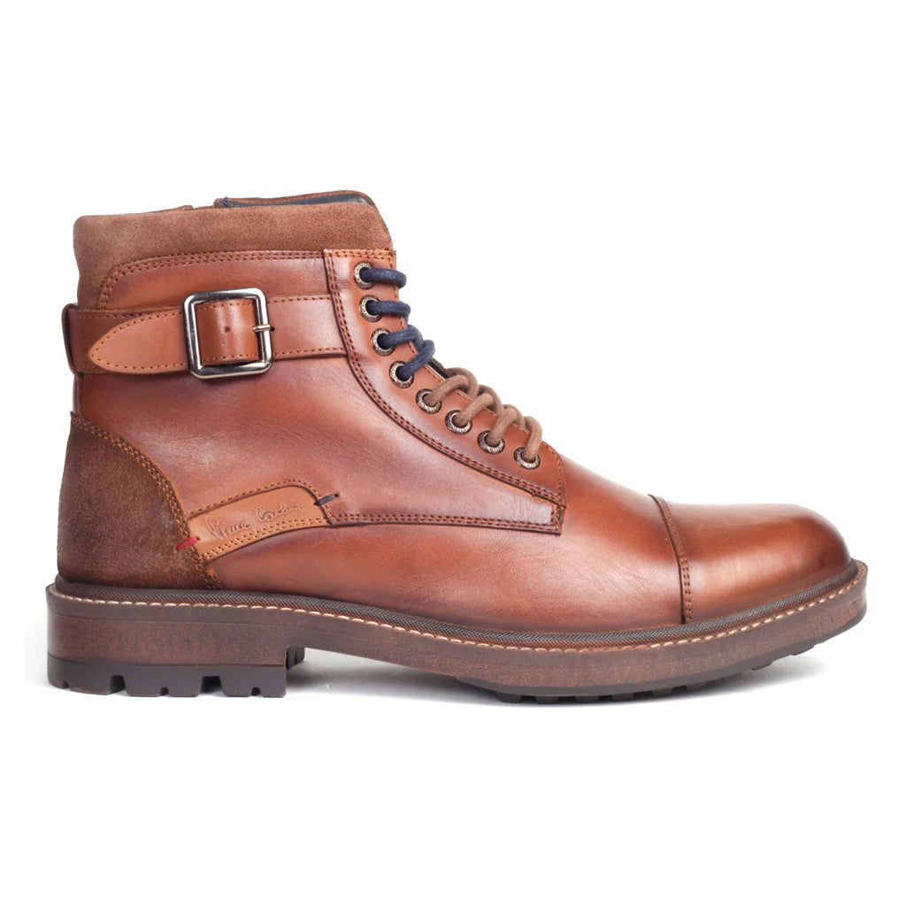Hudson Leather Lace Up Boots