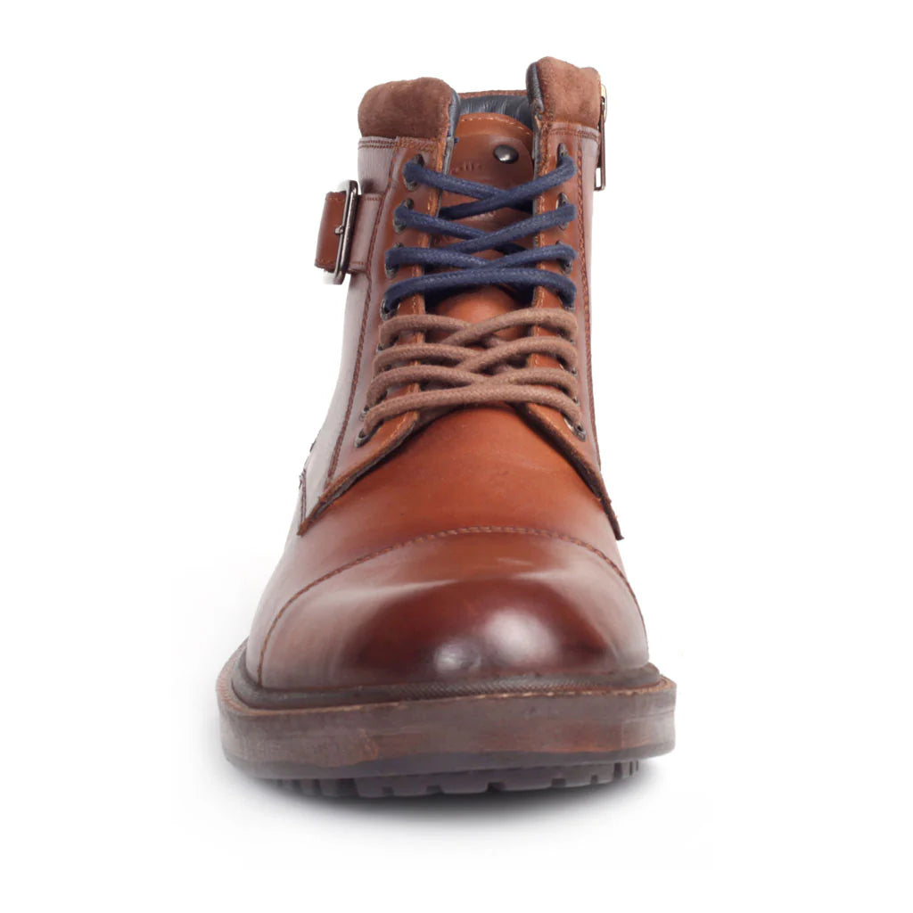 Hudson Leather Lace Up Boots