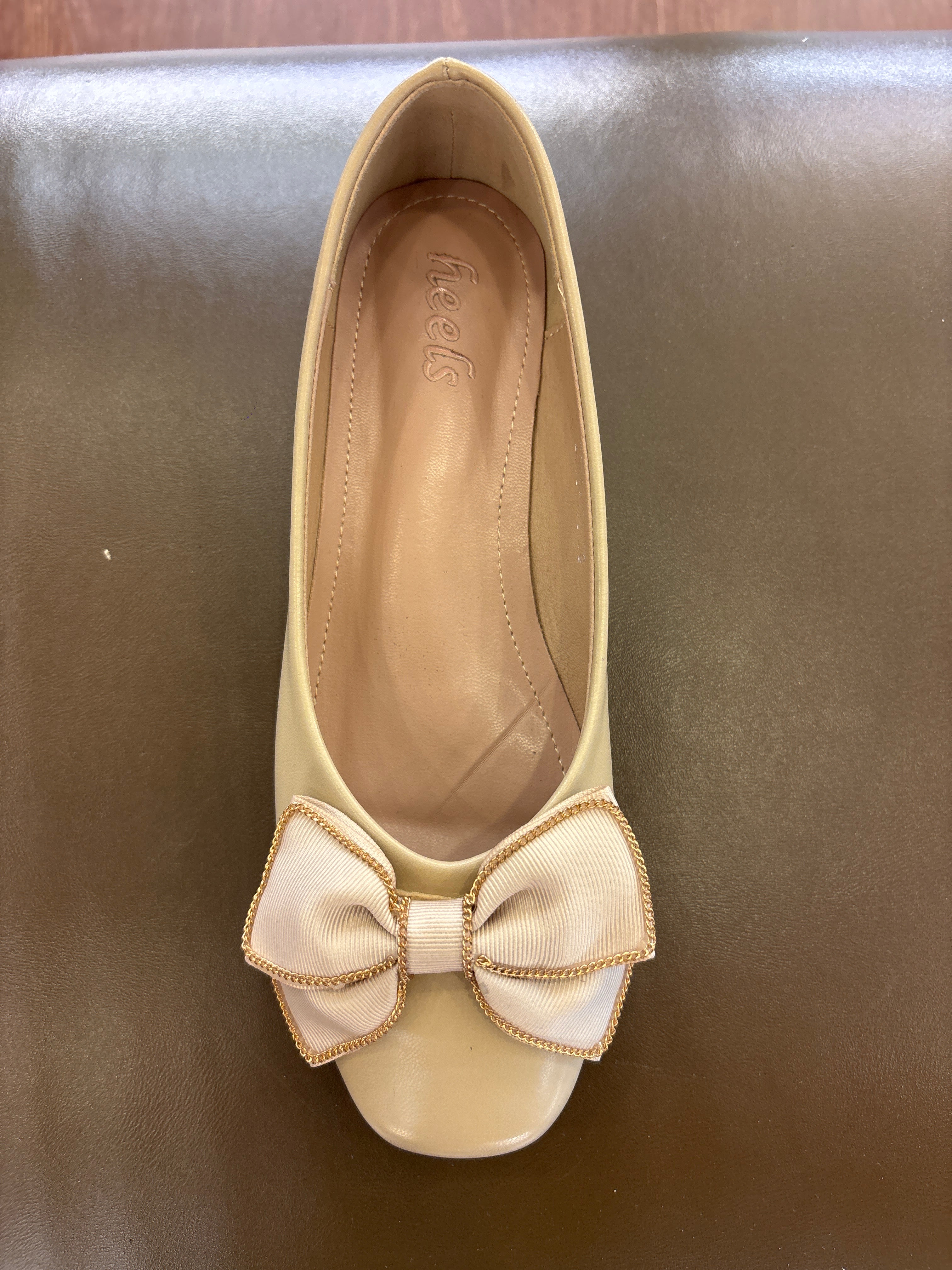 Belinda Bow Flat Ballerinas