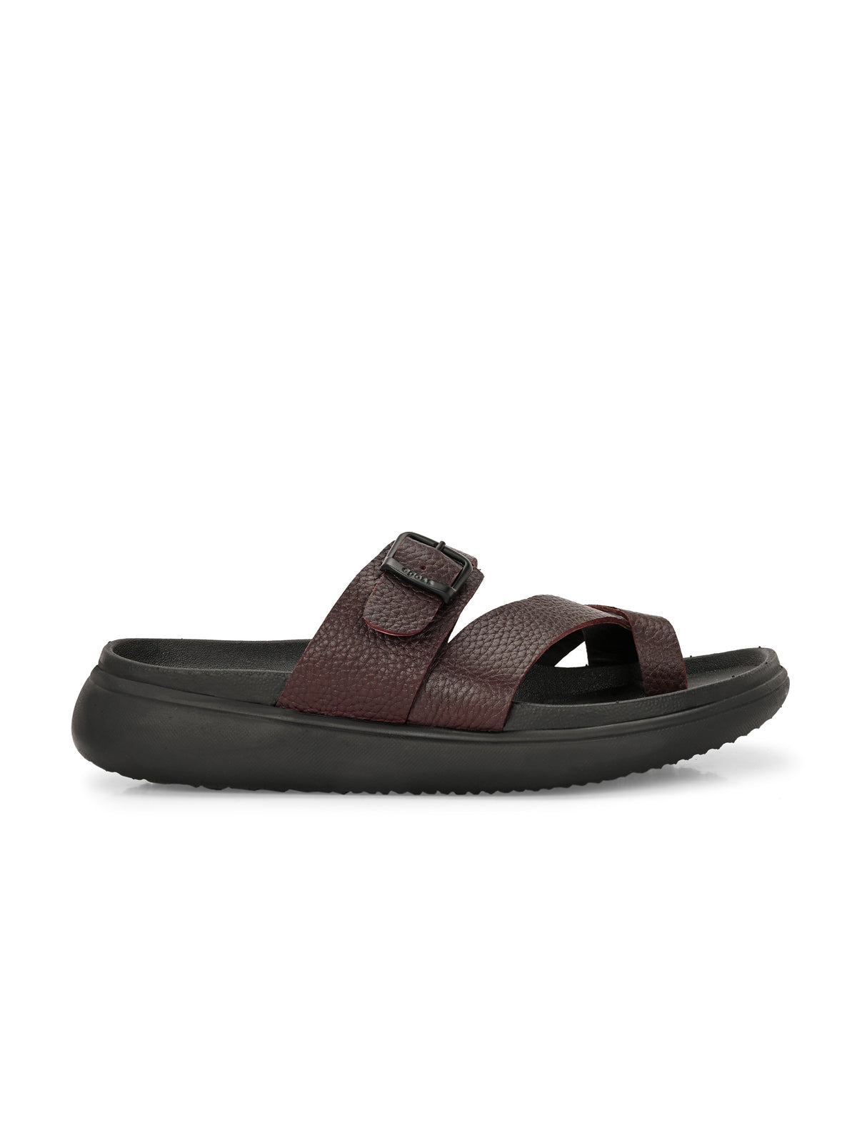 Salvio Comfort Leather Slippers - The Heels India