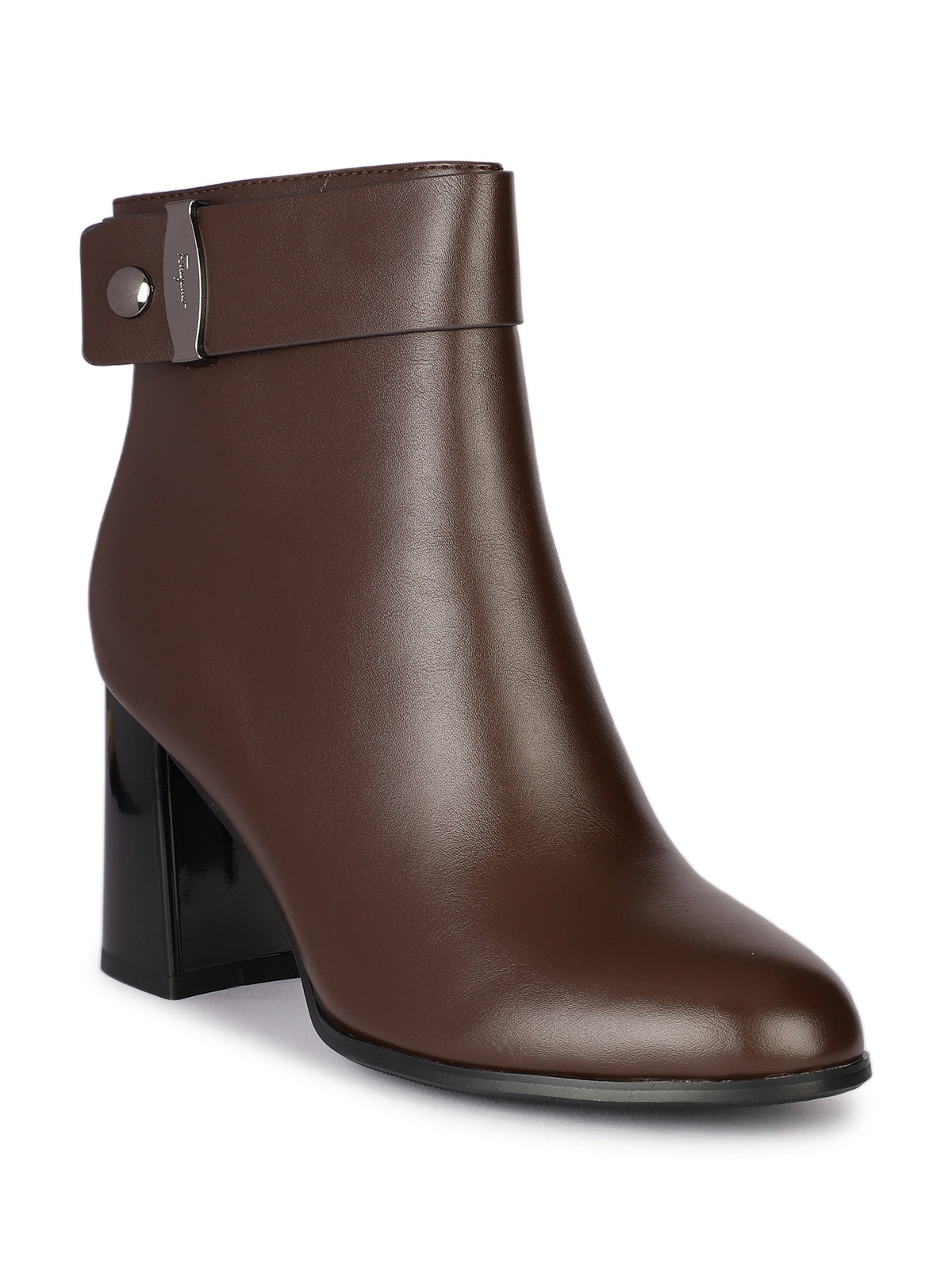 Bossi Premium Winter Ankle Block Heel Boots