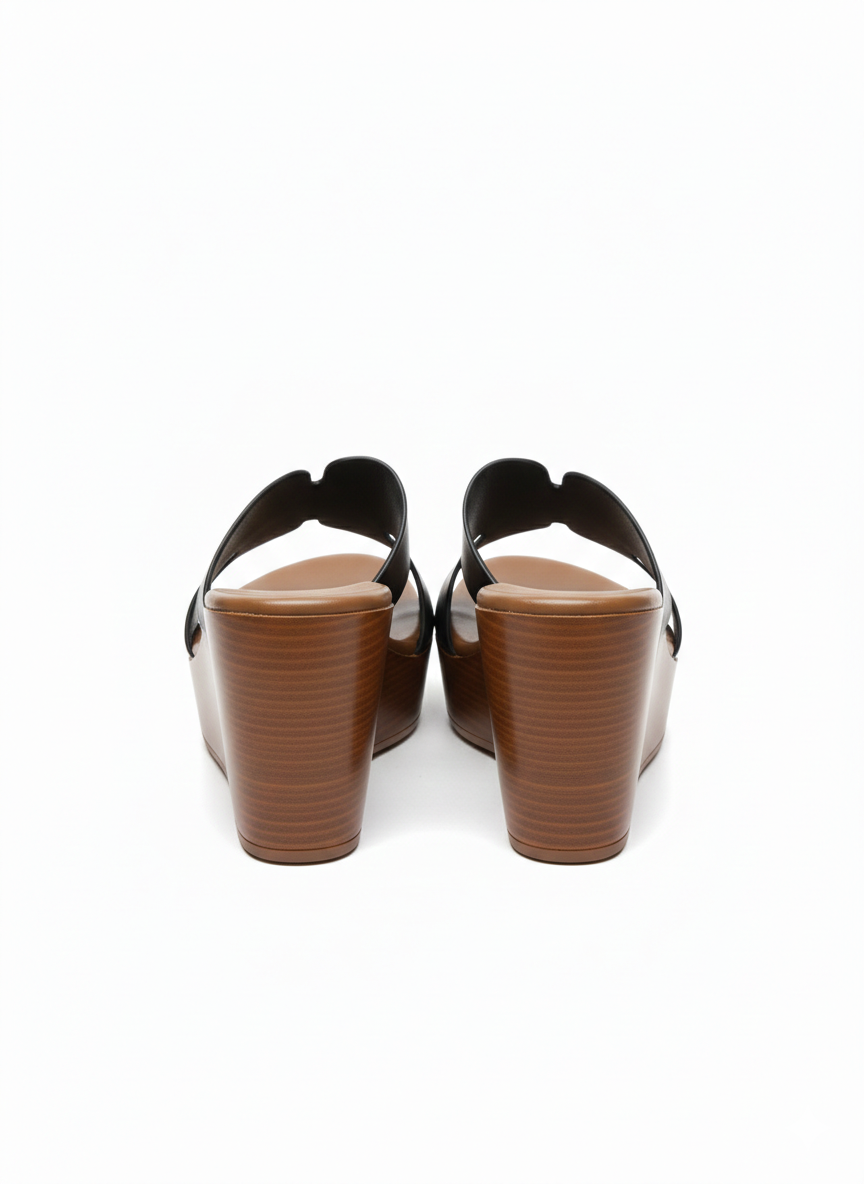 Carlita Casual Wedge Slip On Platform Heels - The Heels India