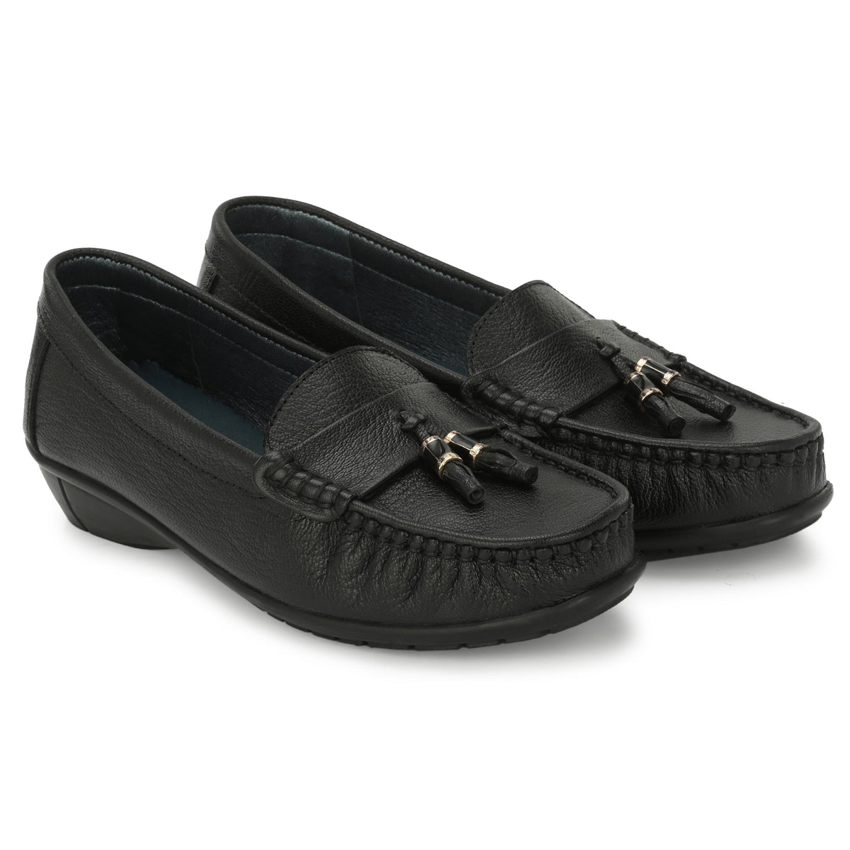 Sydney Tassel Leather Loafers