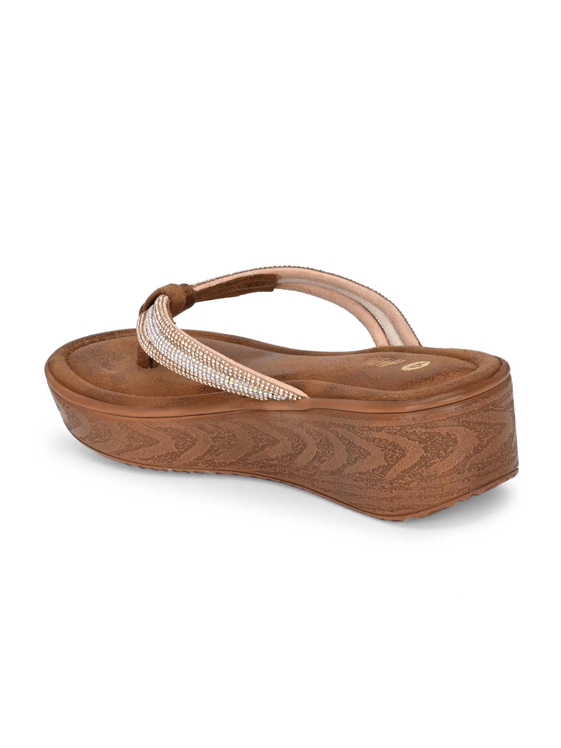 Creselle Bling Wedge Slippers