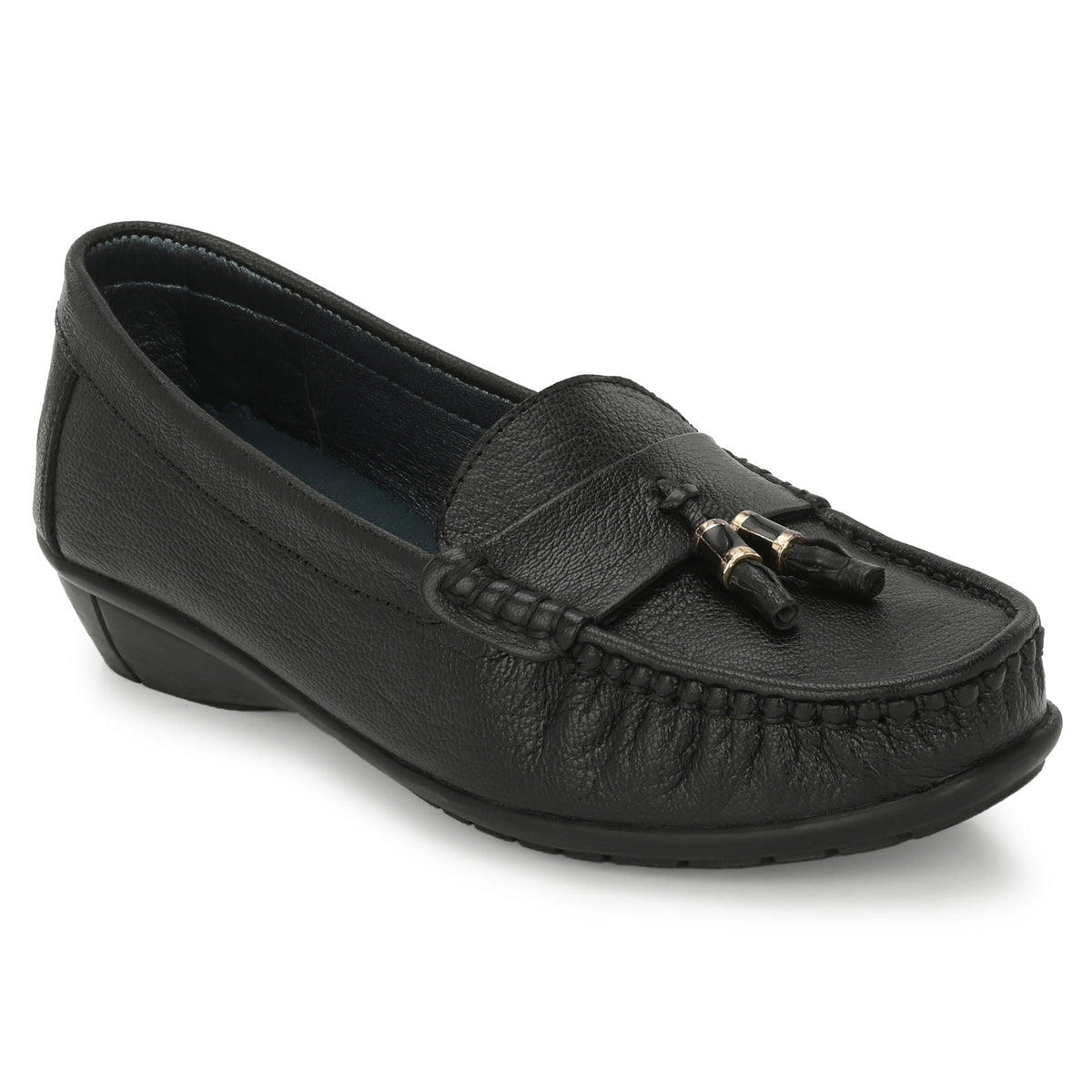 Sydney Tassel Leather Loafers