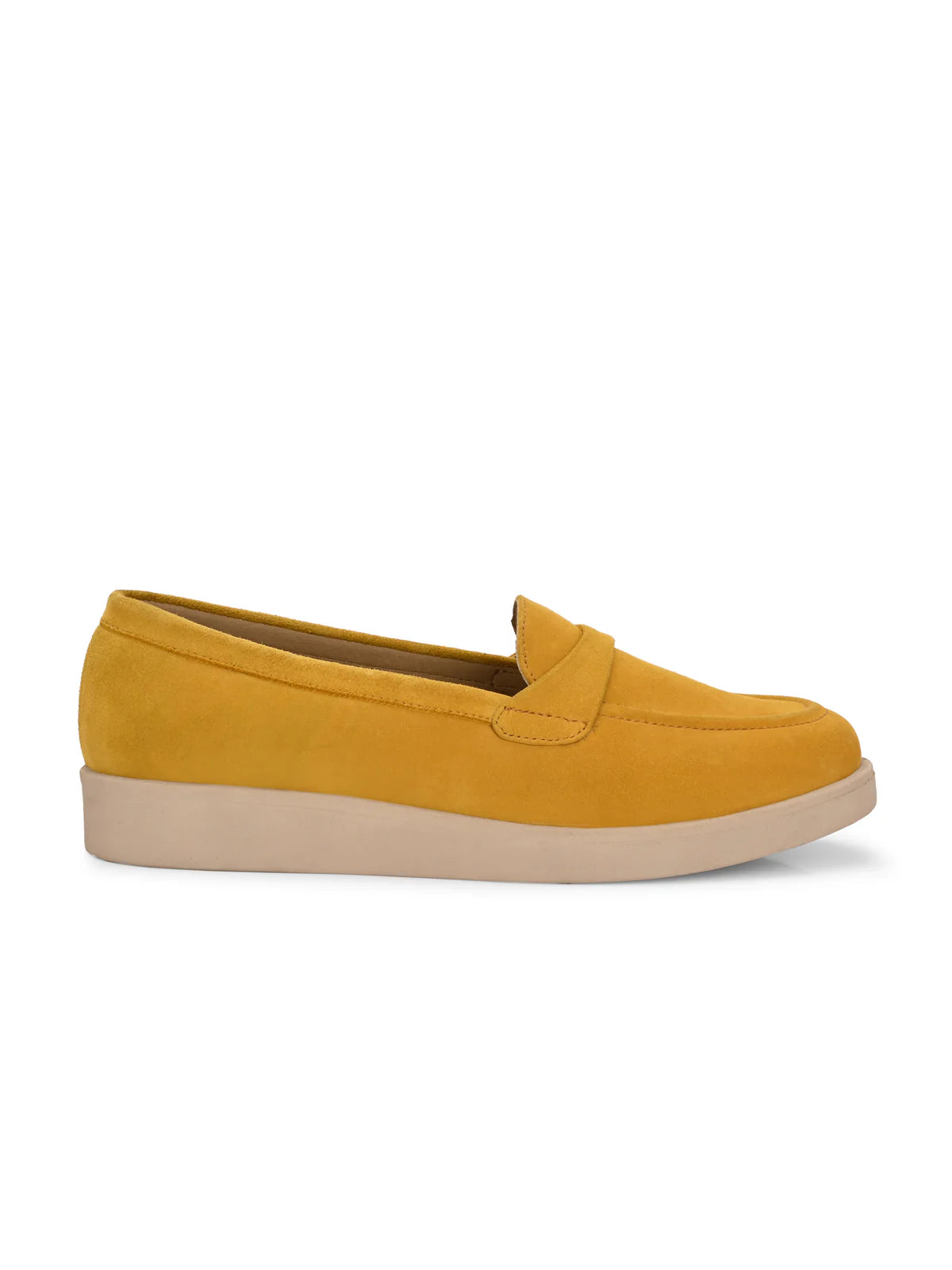 Carlita Suede Leather Loafers