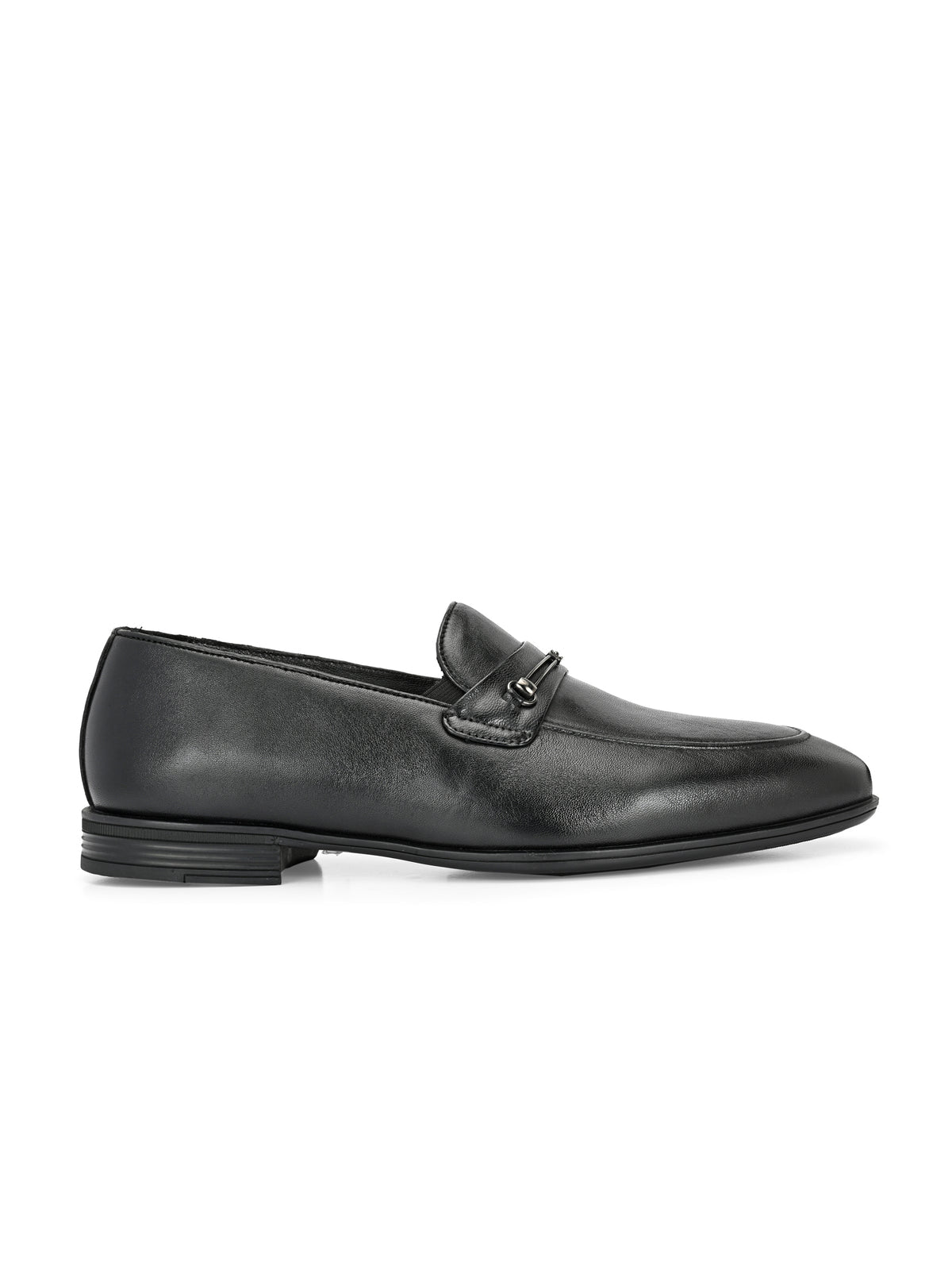 Arius Leather Buckled Loafers