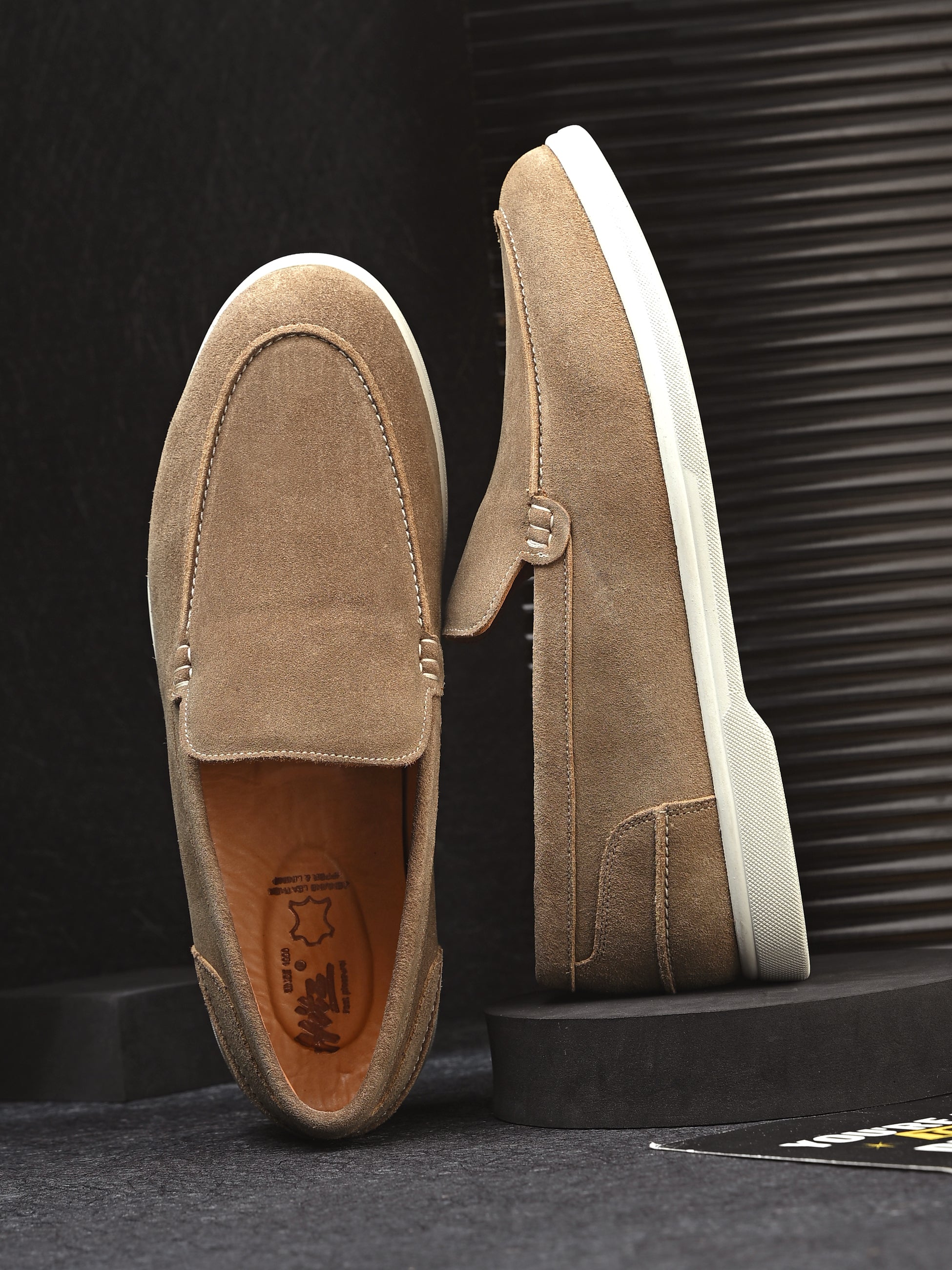 Giuliano Suede Leather Shoes - The Heels India