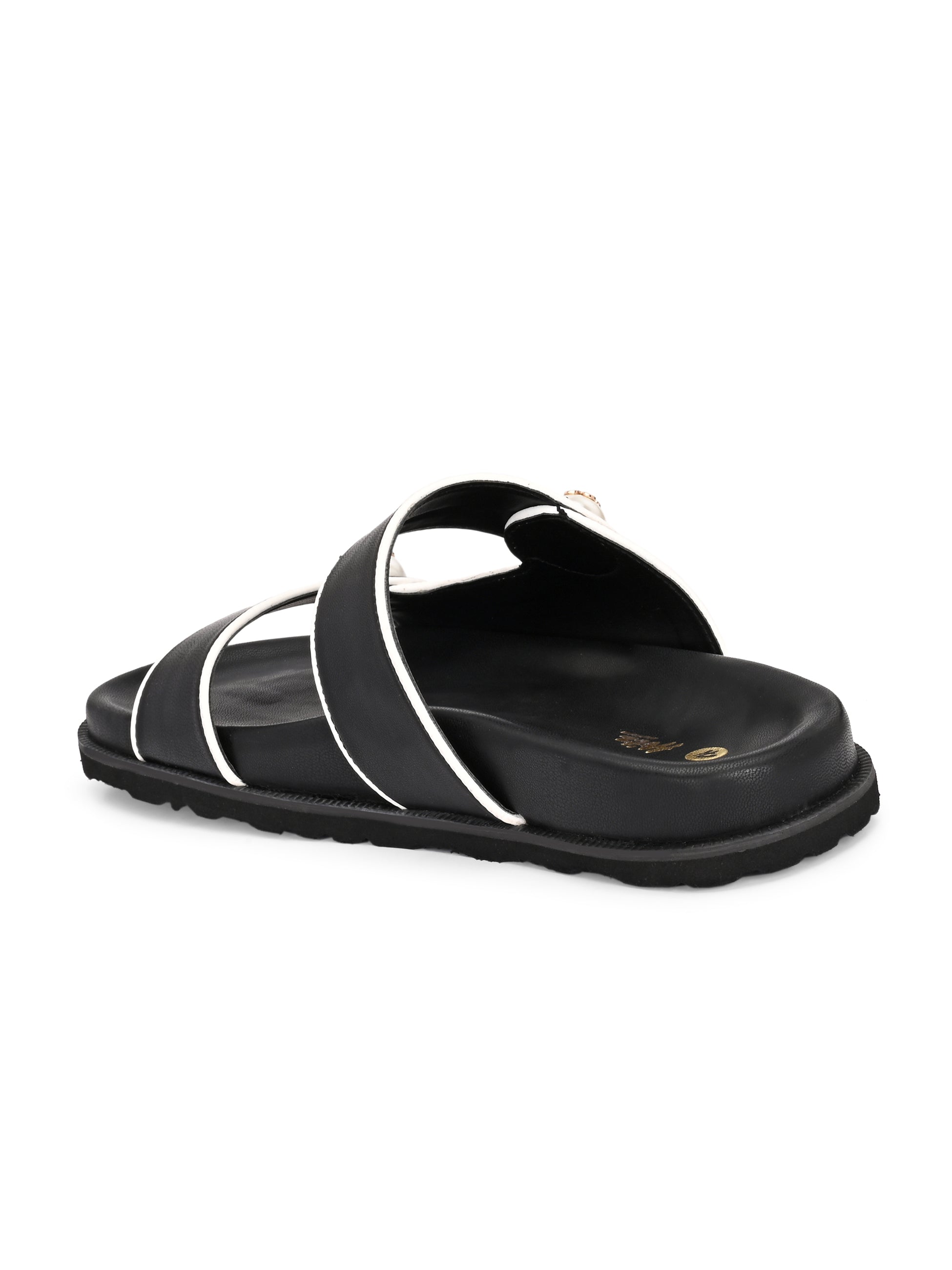 Athena Pipin Strappy Sliders