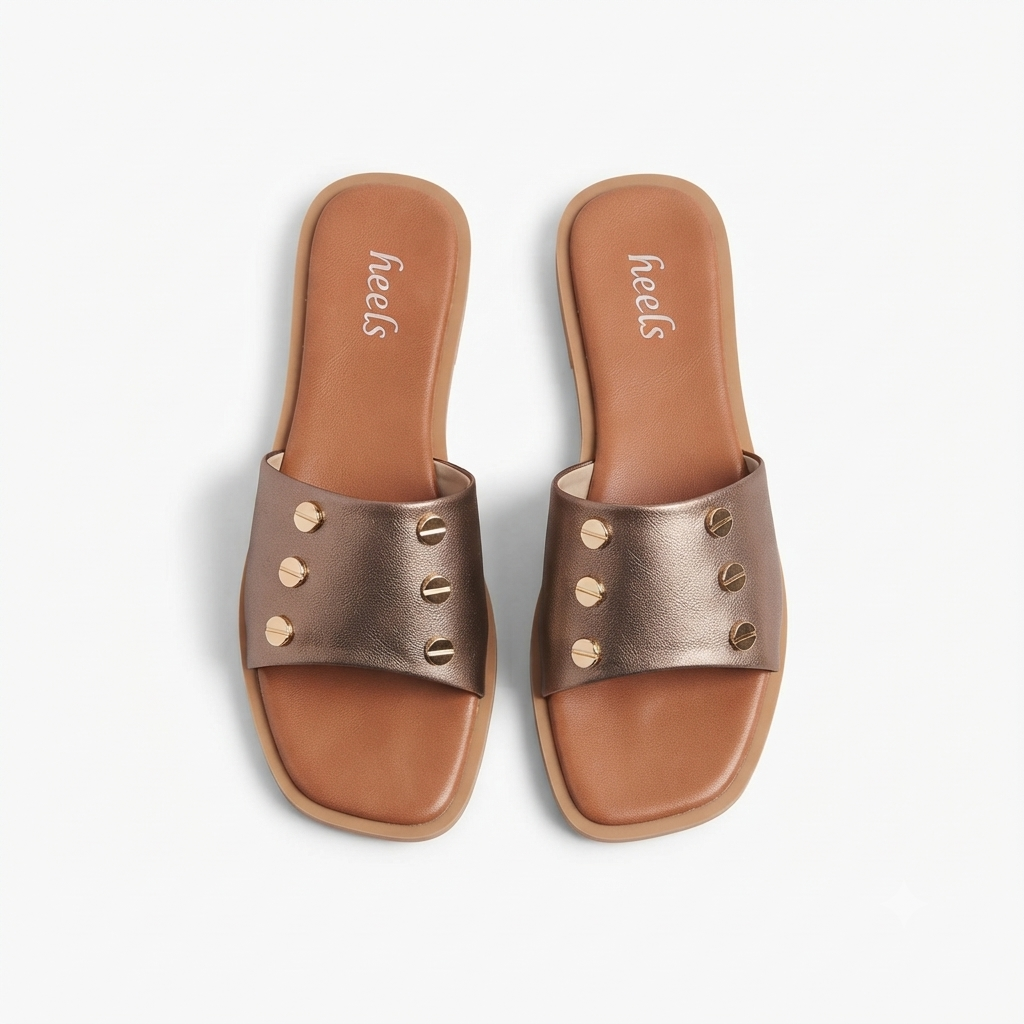 Miley 2.0 Buckle Strap Cushioned Sliders