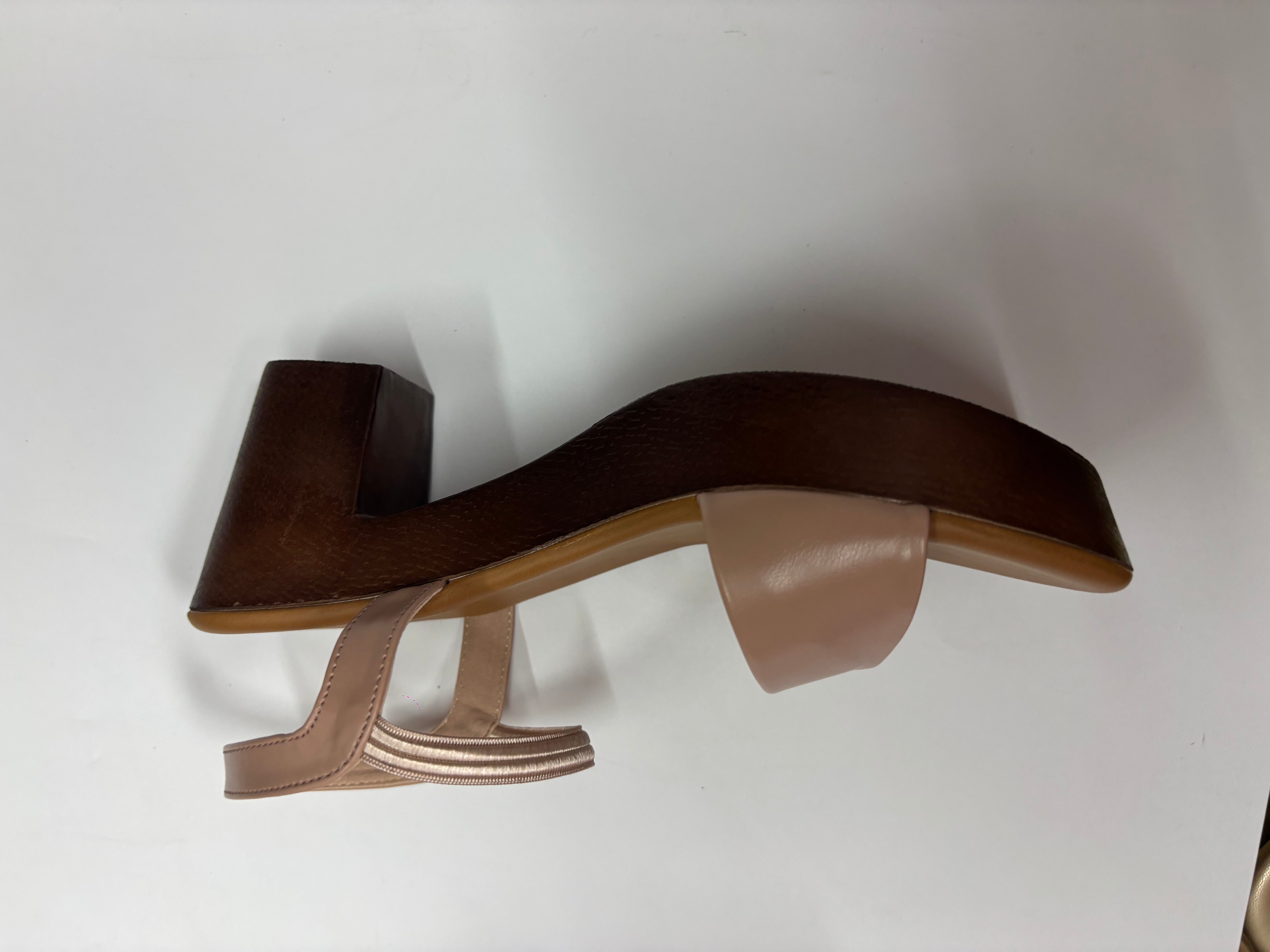 Jessica Platform Peep Toe Block Heel Sandals