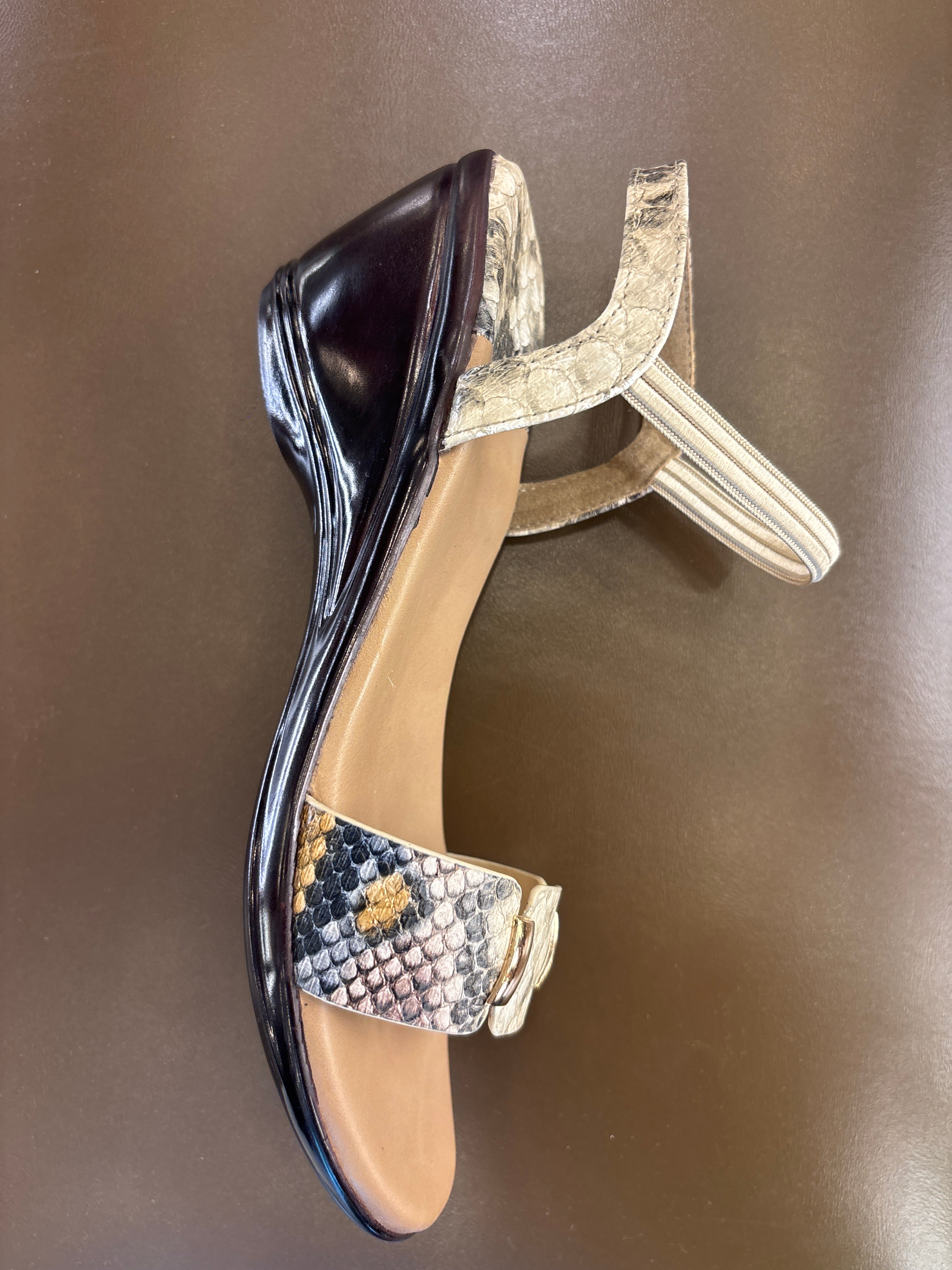 Audrey Elastic Strap Sandals - The Heels India