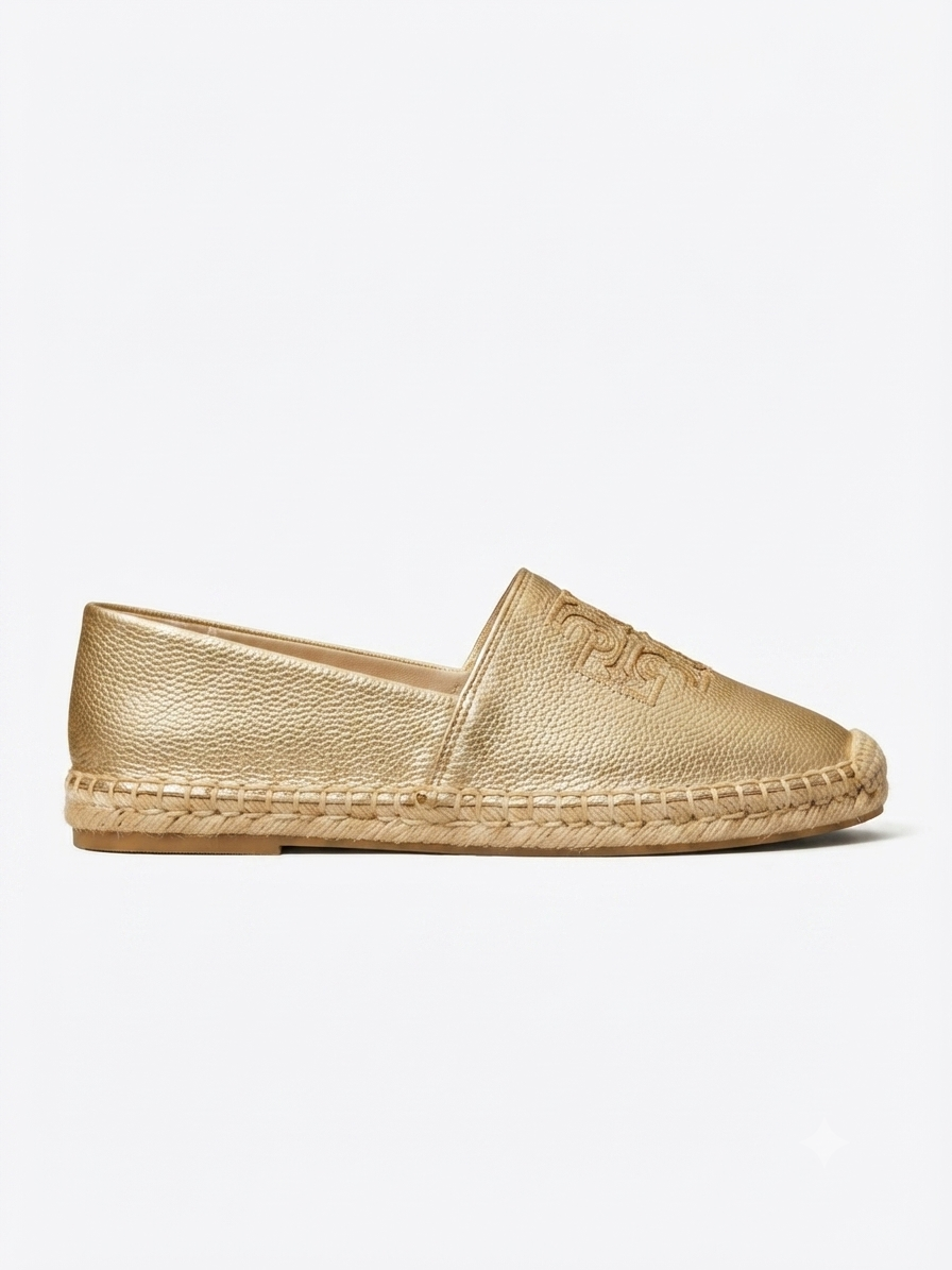 Zazu Cushioned Espadrille Slip On Loafers