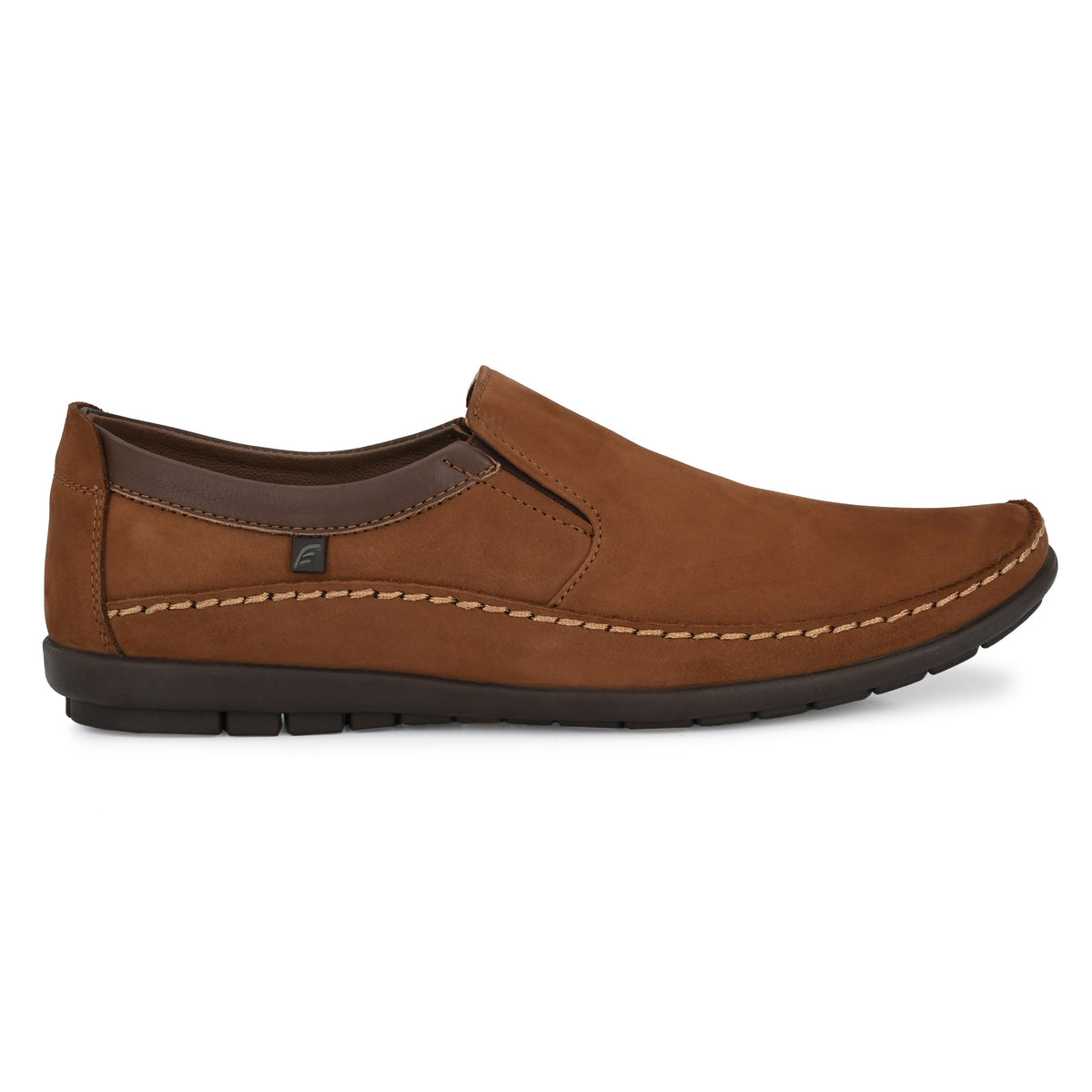 Sienna Leather Casual Slip-On Shoes - The Heels India