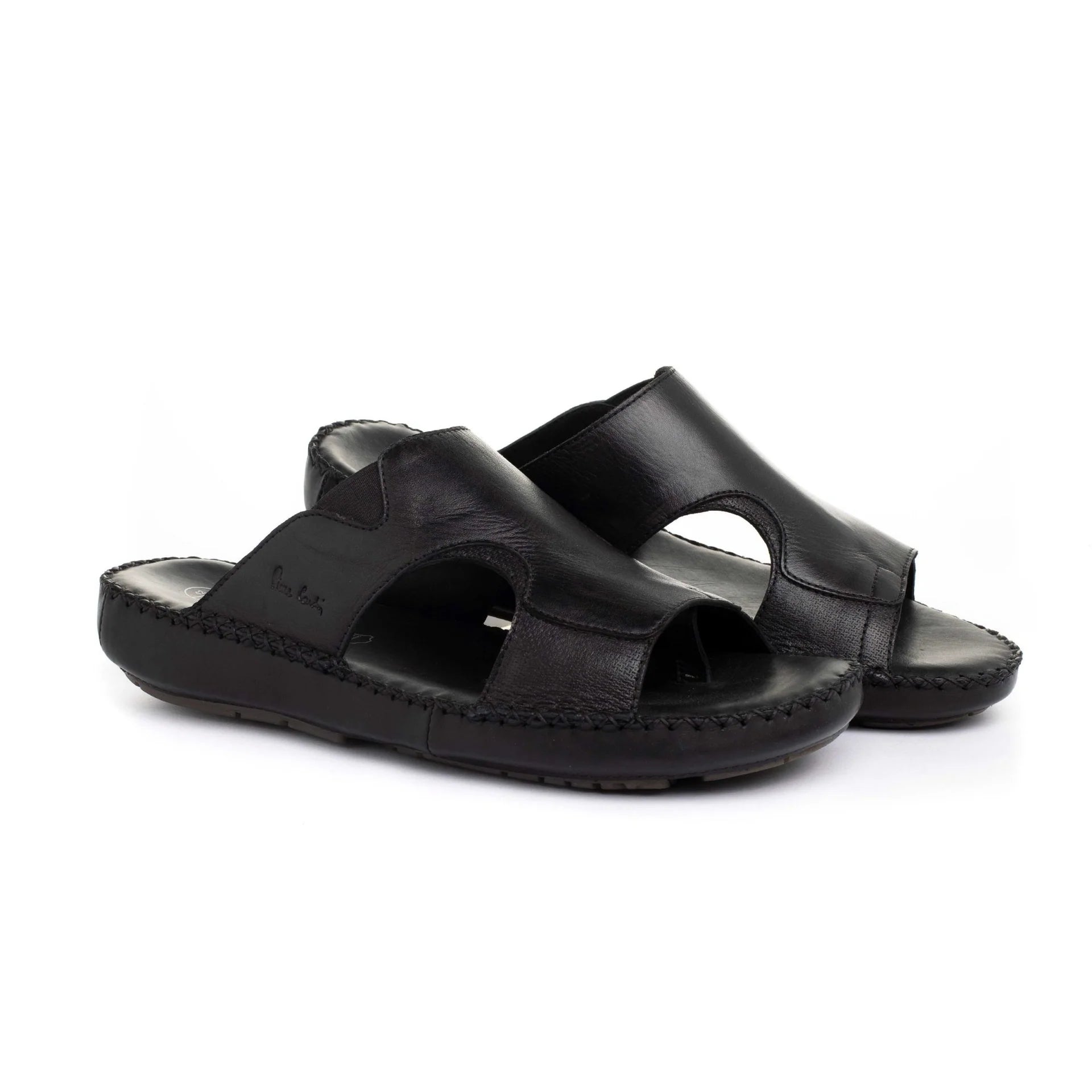Arari Leather Slide Slippers