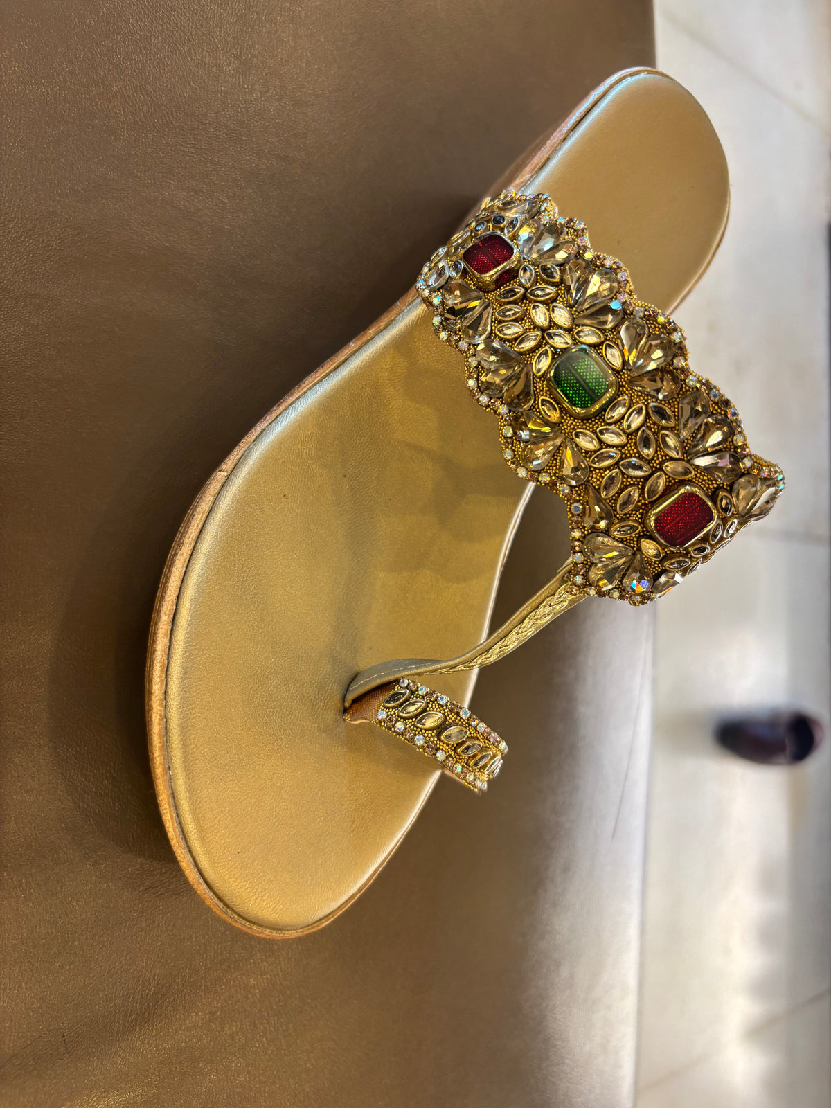 Noor Embellished Ethnic Fancy Wedge Heels