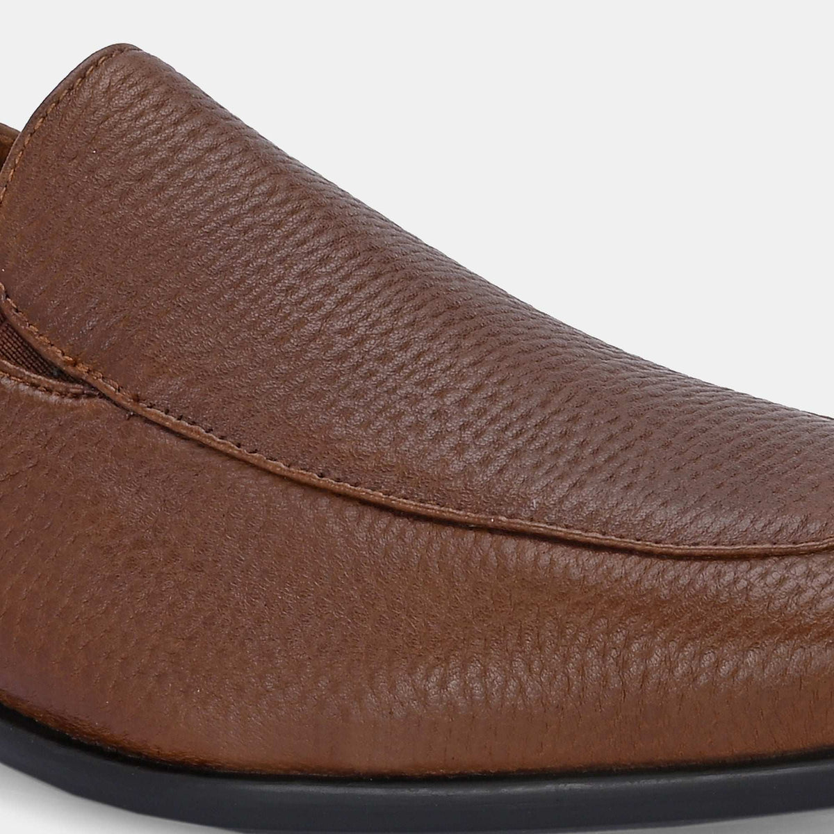 Ethan Pashmina Leather Penny Loafers - The Heels India