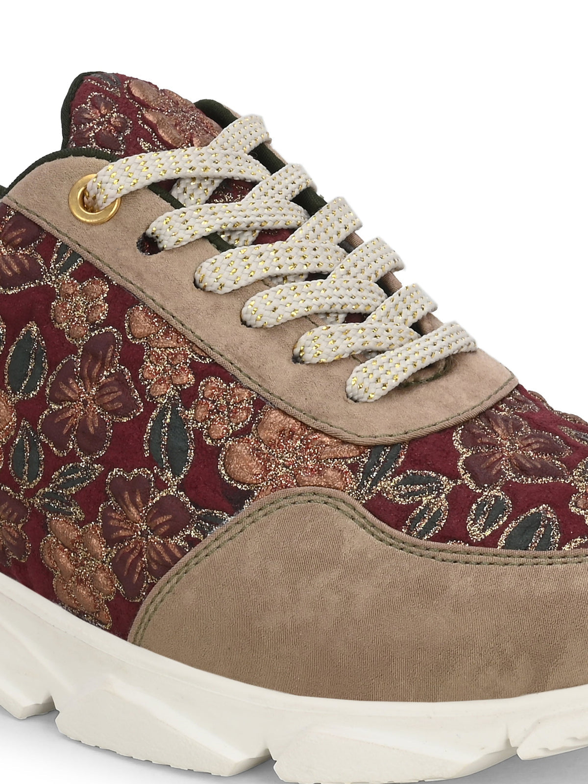 Cotton Ethnic Sneakers - The Heels India