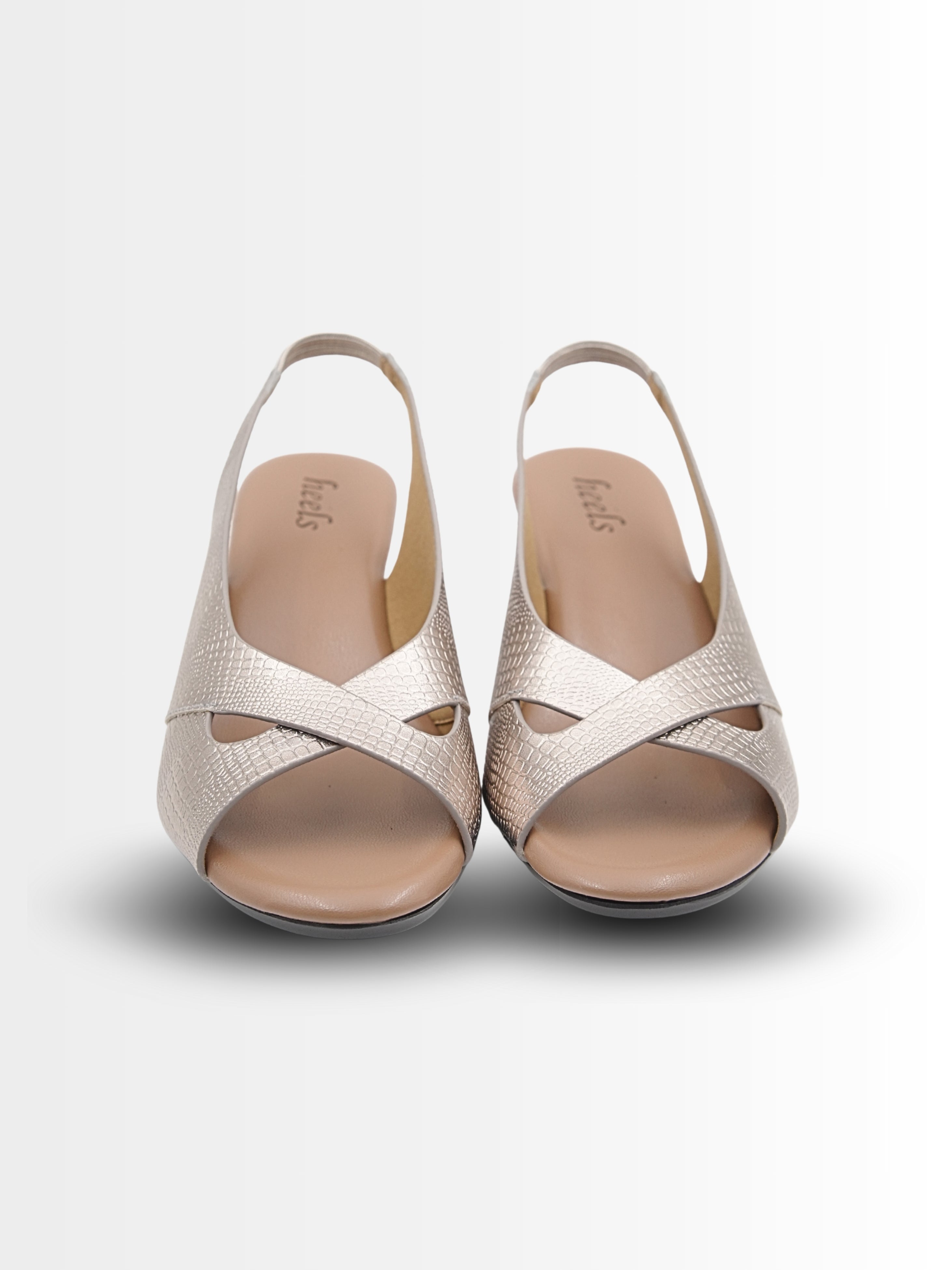 Antoine Wedge Heel Peep-toe Sandals