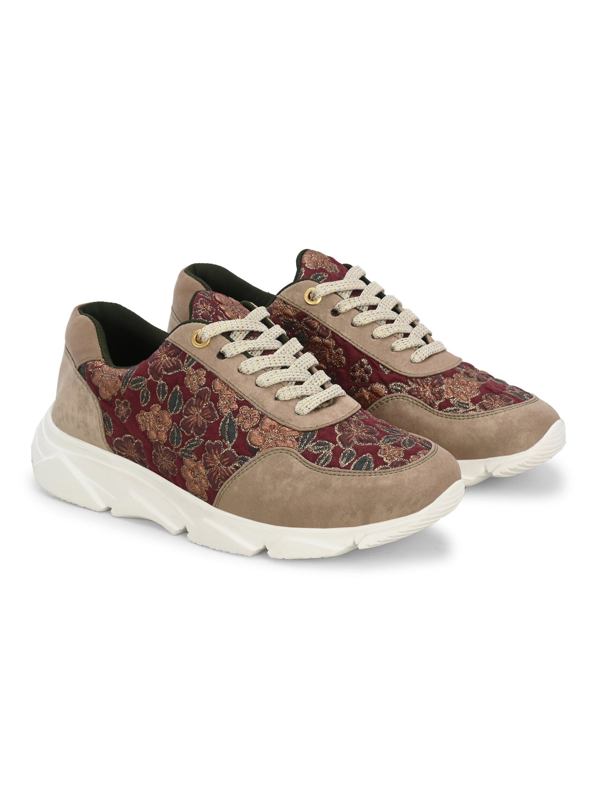 Cotton Ethnic Sneakers - The Heels India