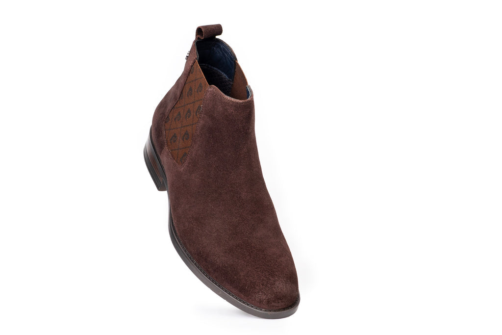 Suede Leather Chelsea Boots