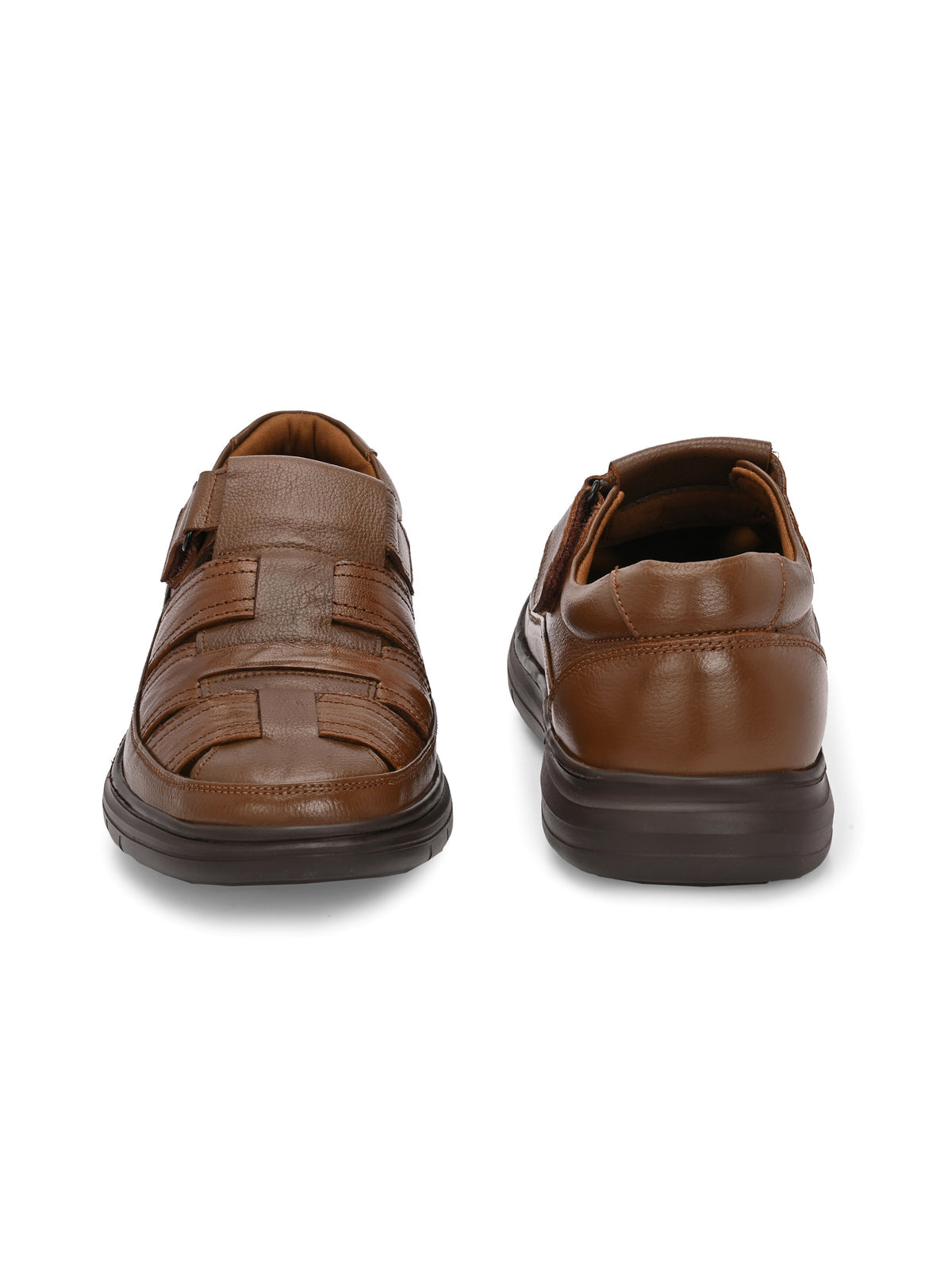 Declan Zero Gravity Leather Roman Sandals