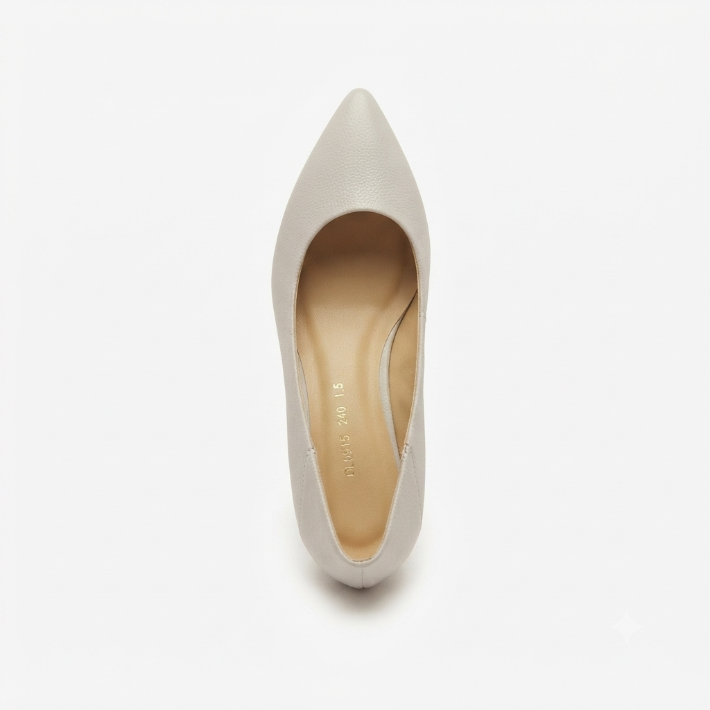 Emma 2.0 Premium Leather Kitten Heel Pumps