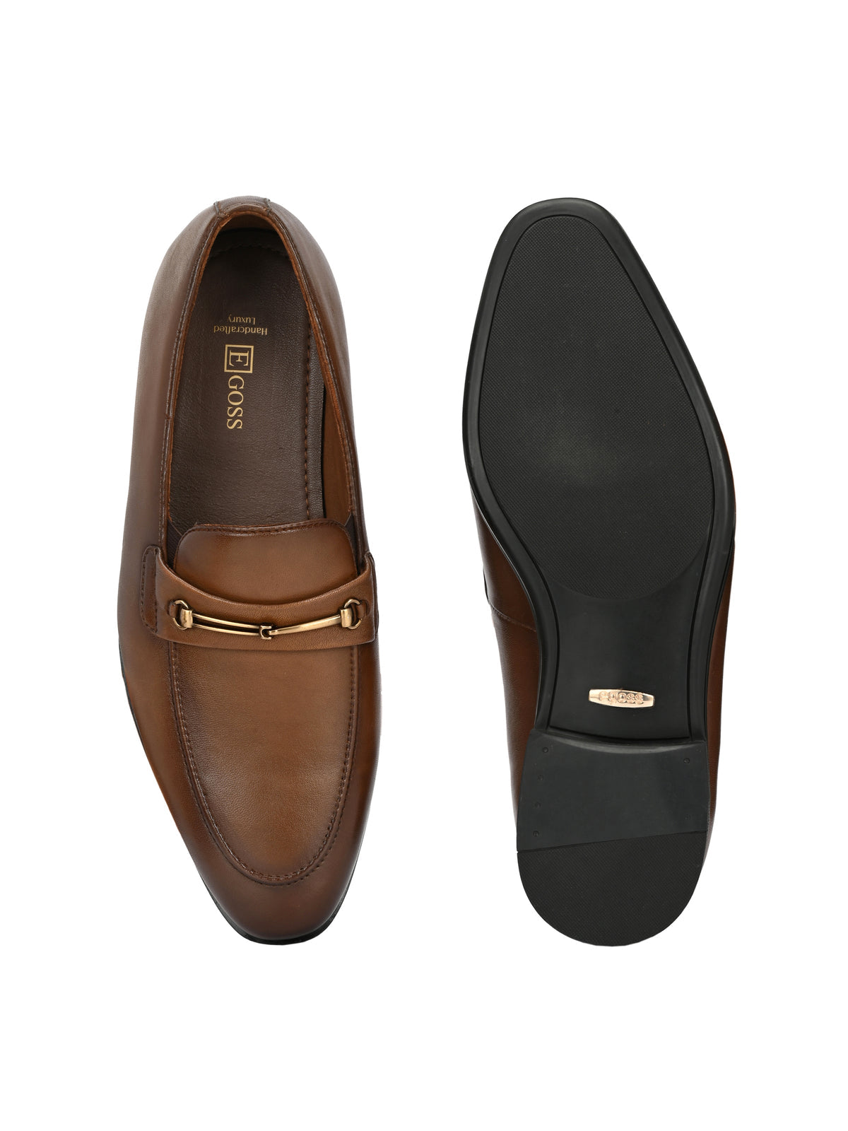 Arius Leather Buckled Loafers