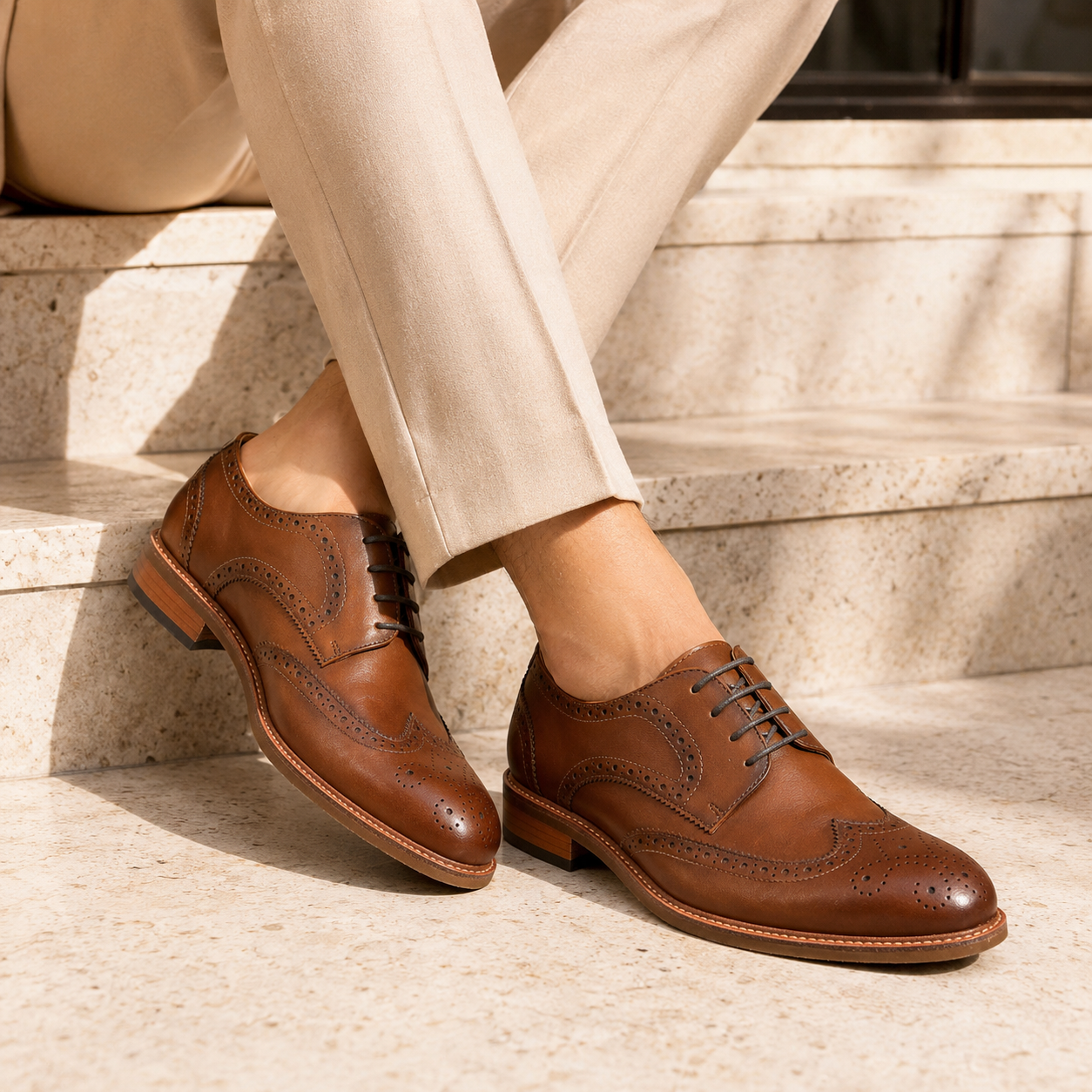 Mudryk Premium Leather Formal Lace Up Brogues