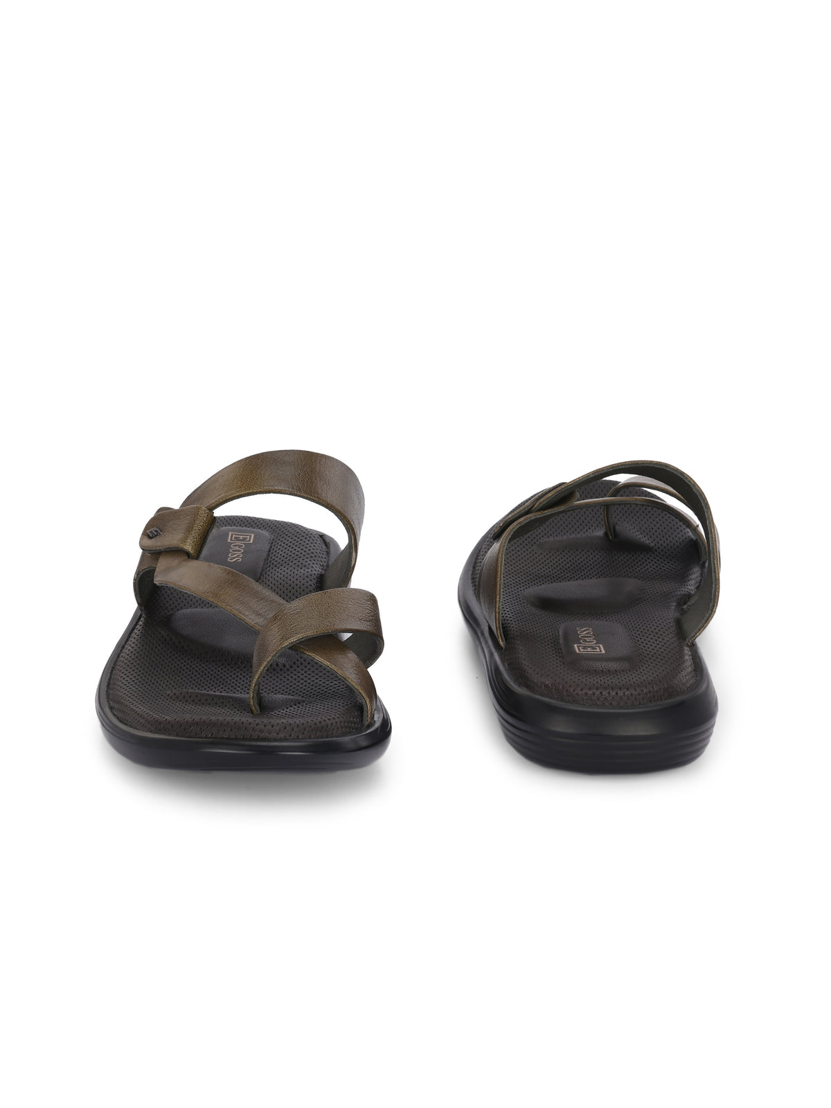 Cleo Cushion Leather Thumb Slippers - The Heels India