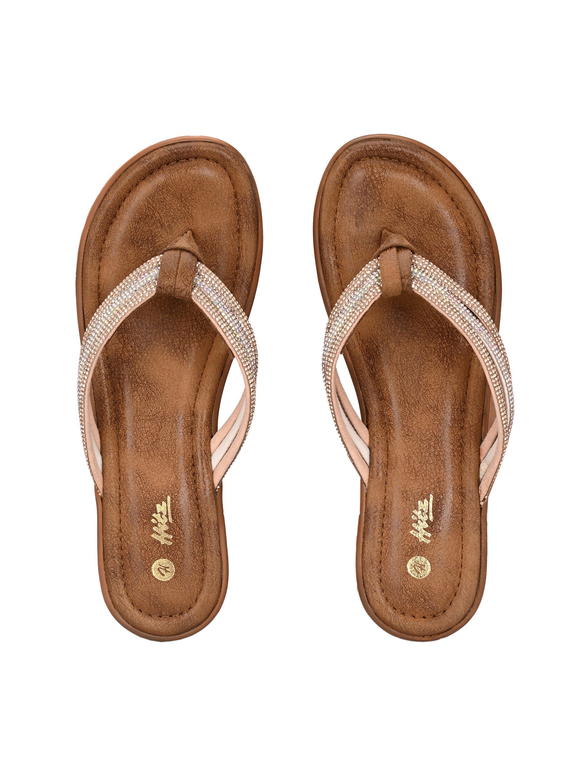 Creselle Bling Wedge Slippers