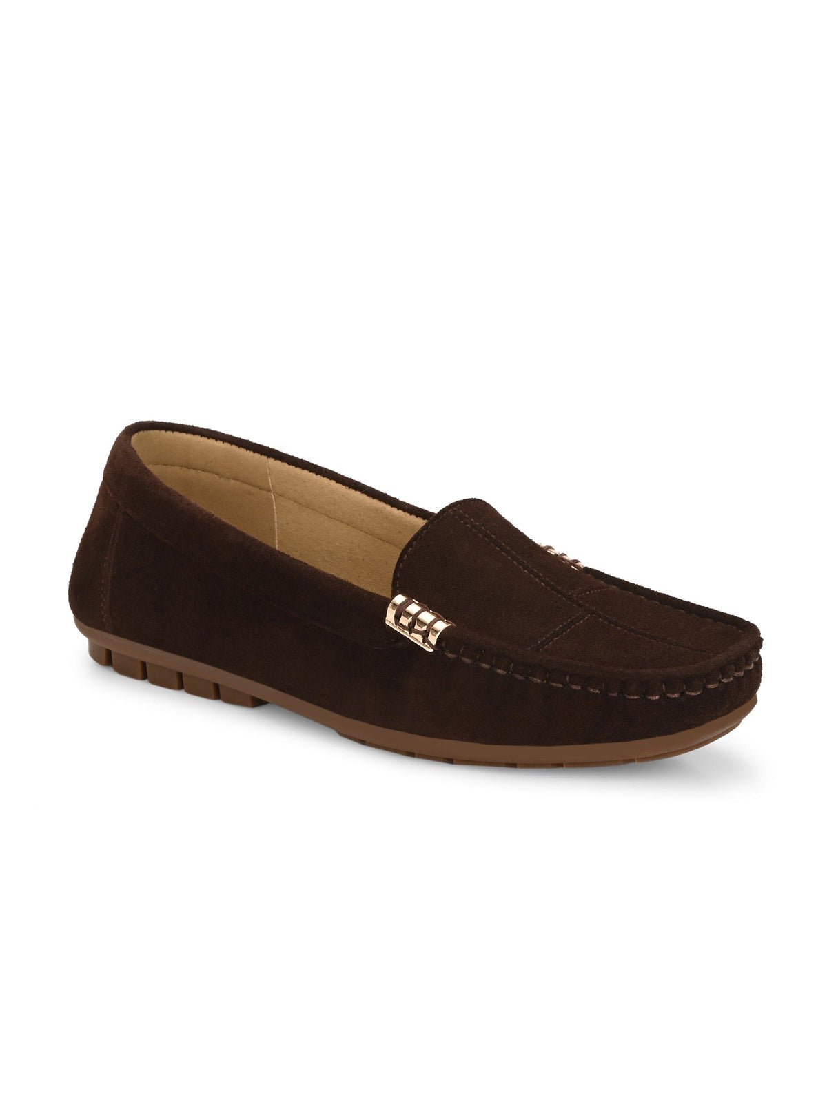 Marbella Suede Leather Loafers