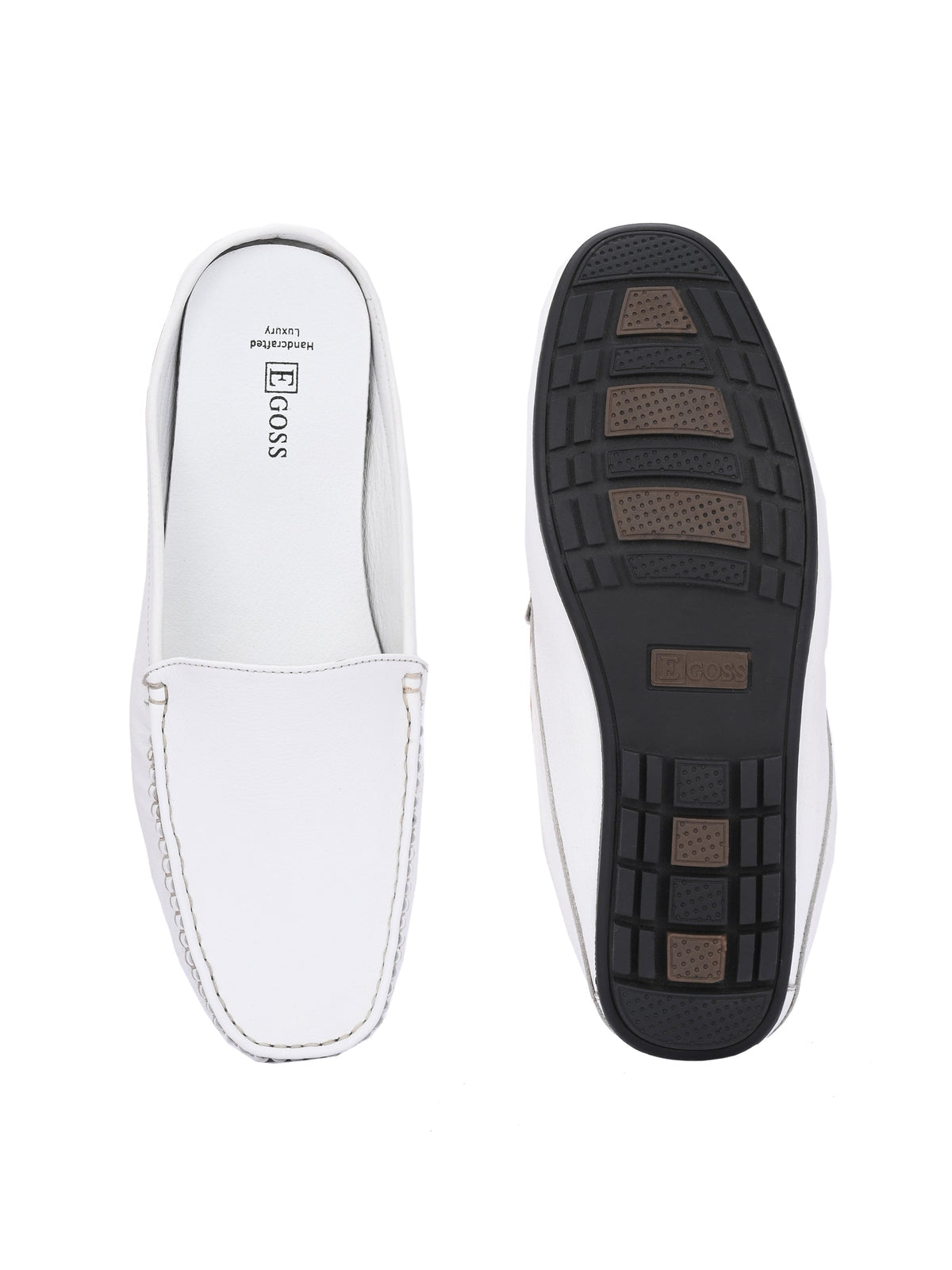 Flint Leather Casual Slip-On Mules