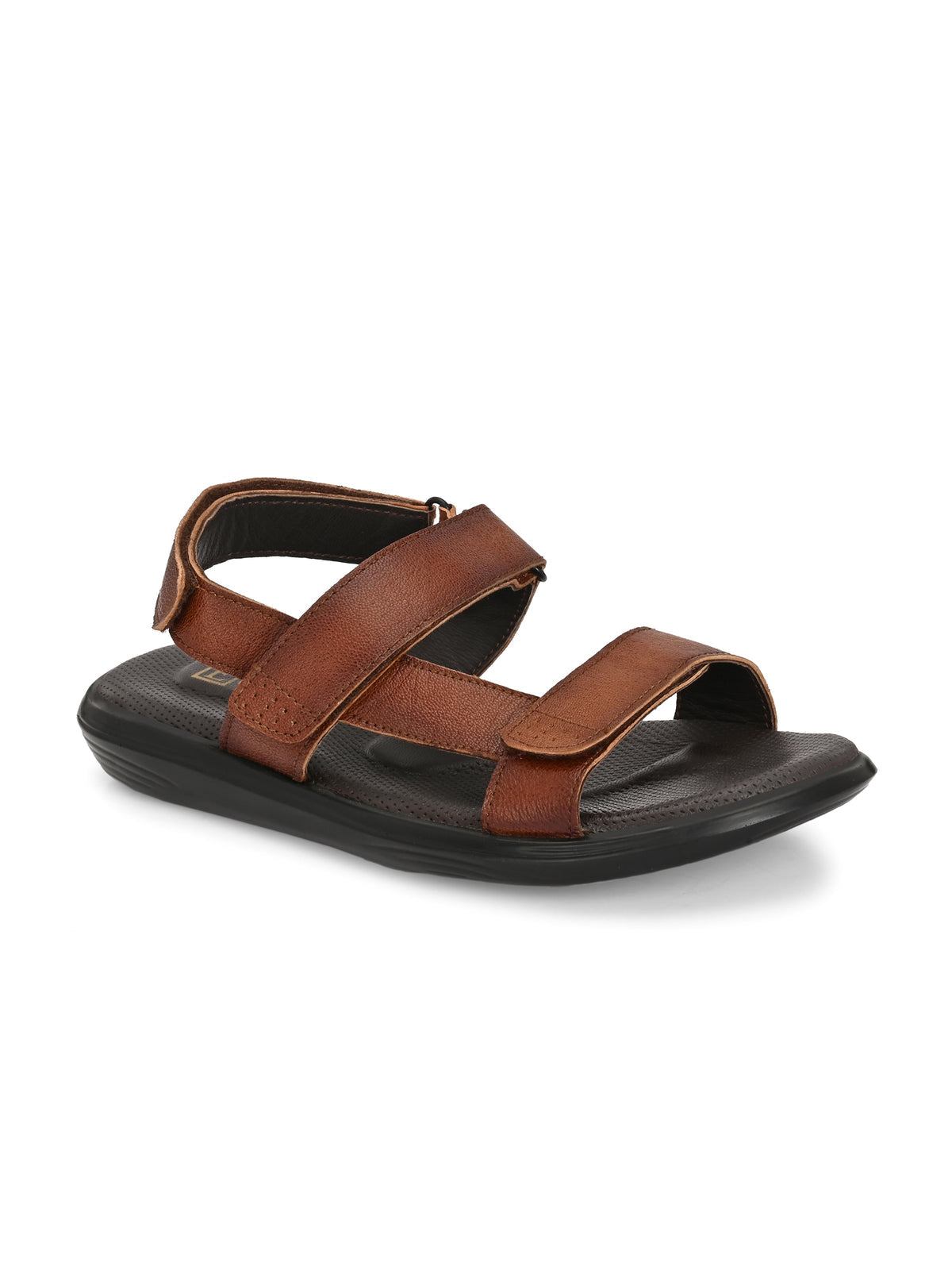 Rory Leather Velcro Sandals - The Heels India