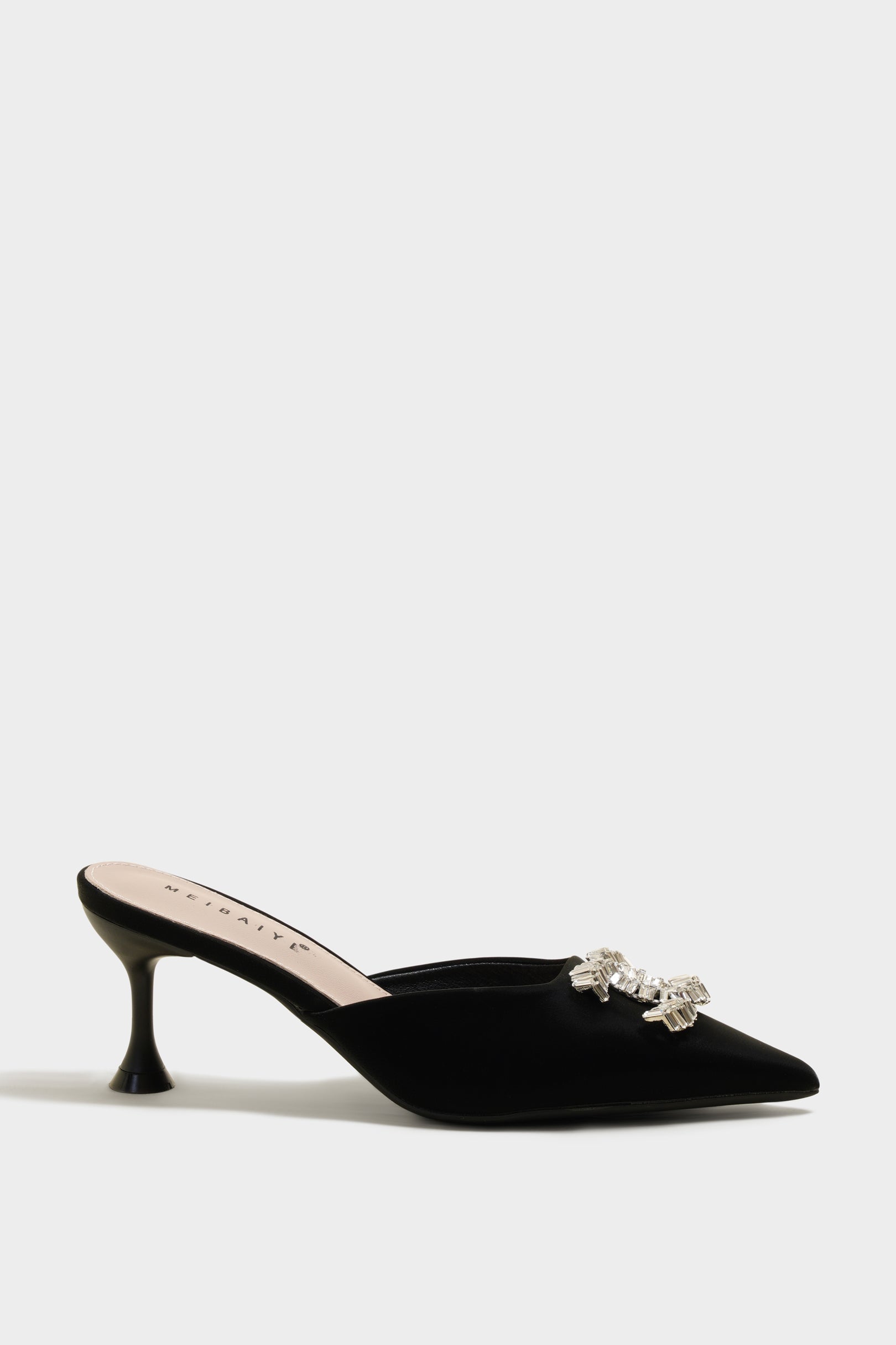 Mary Black Kitten Heels - The Heels India