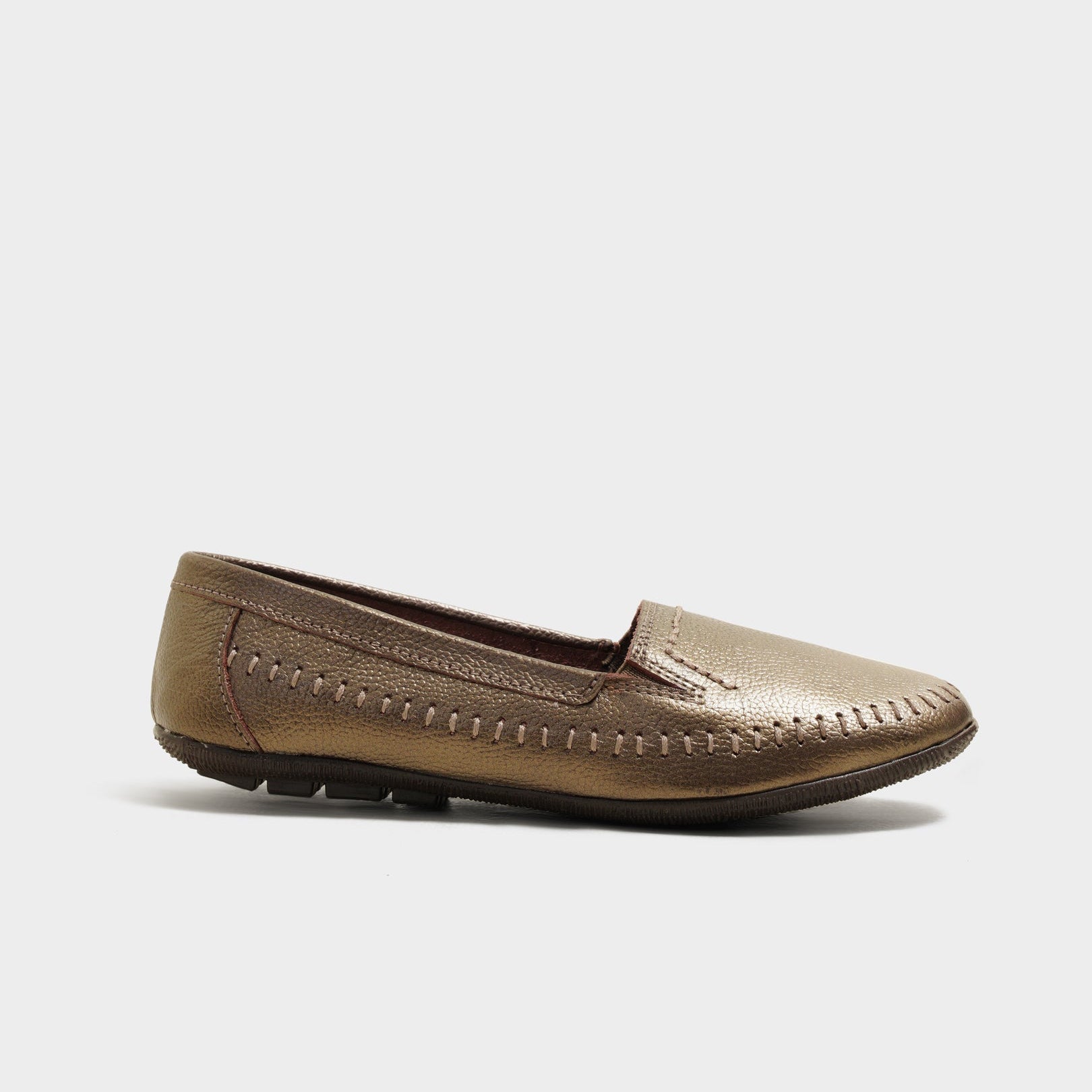 Liam bronze loafers - The Heels India