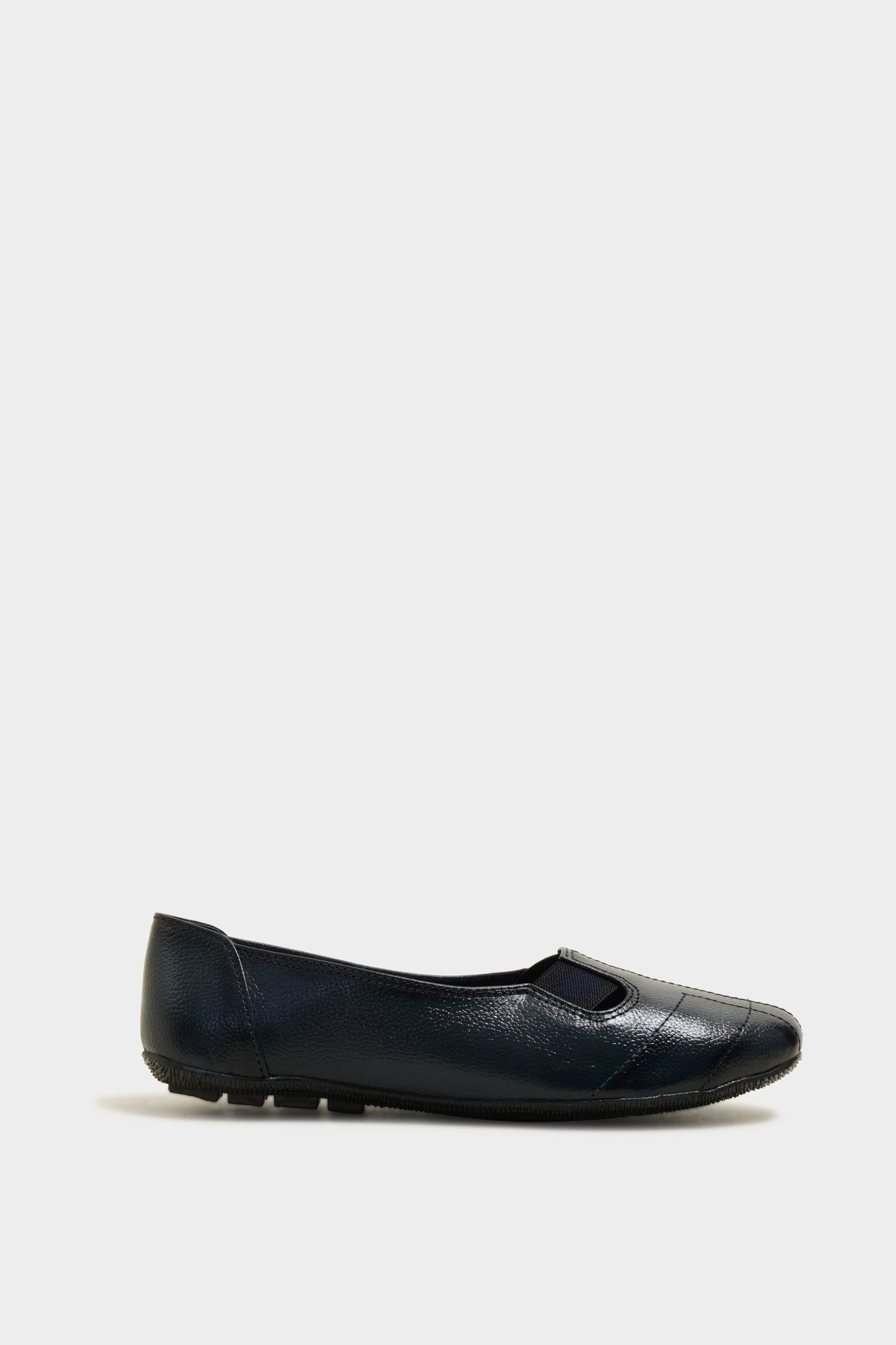 Olvier Blue Leather Ballerinas - The Heels India