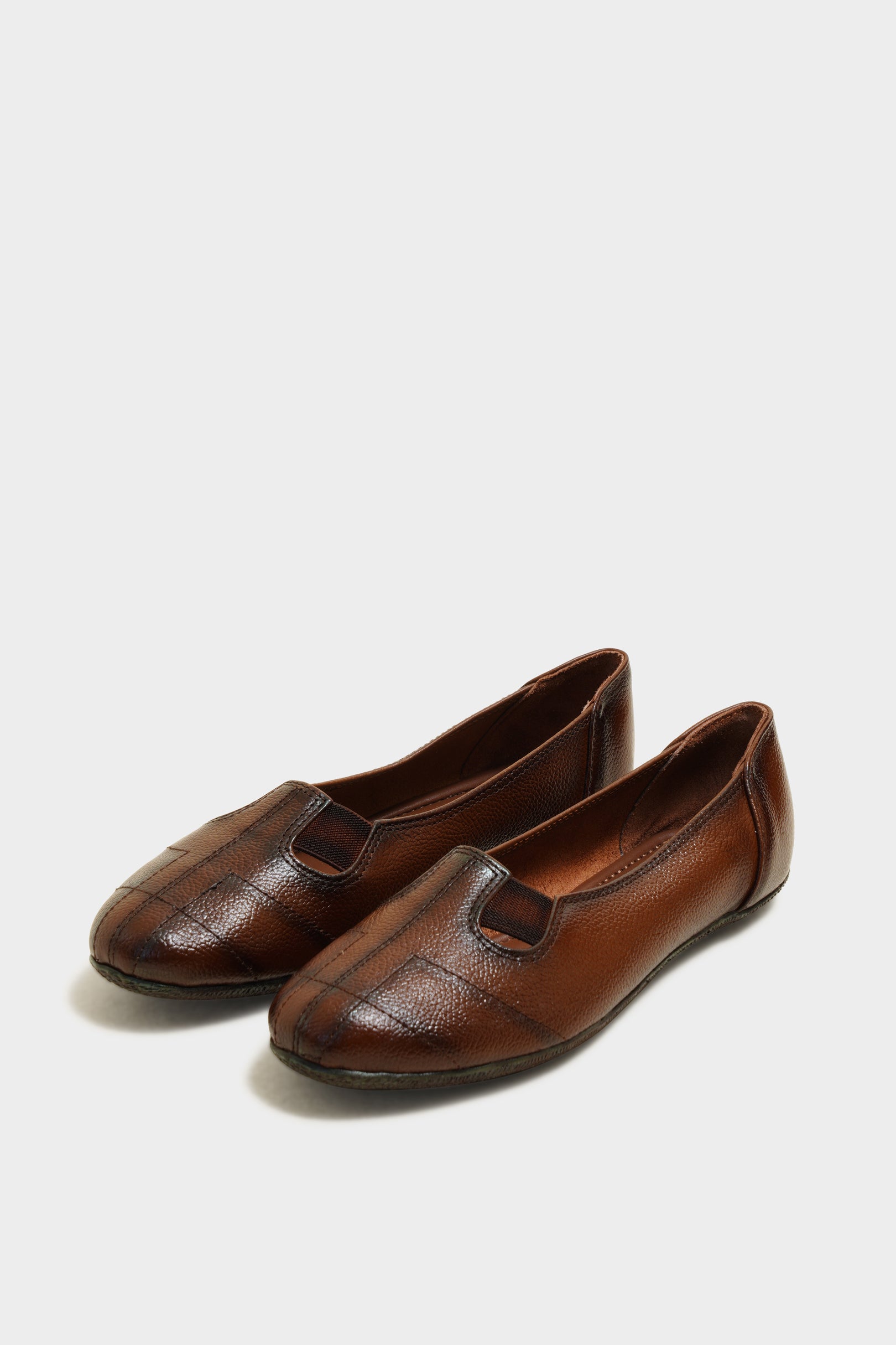 William Rust Leather Ballerinas - The Heels India
