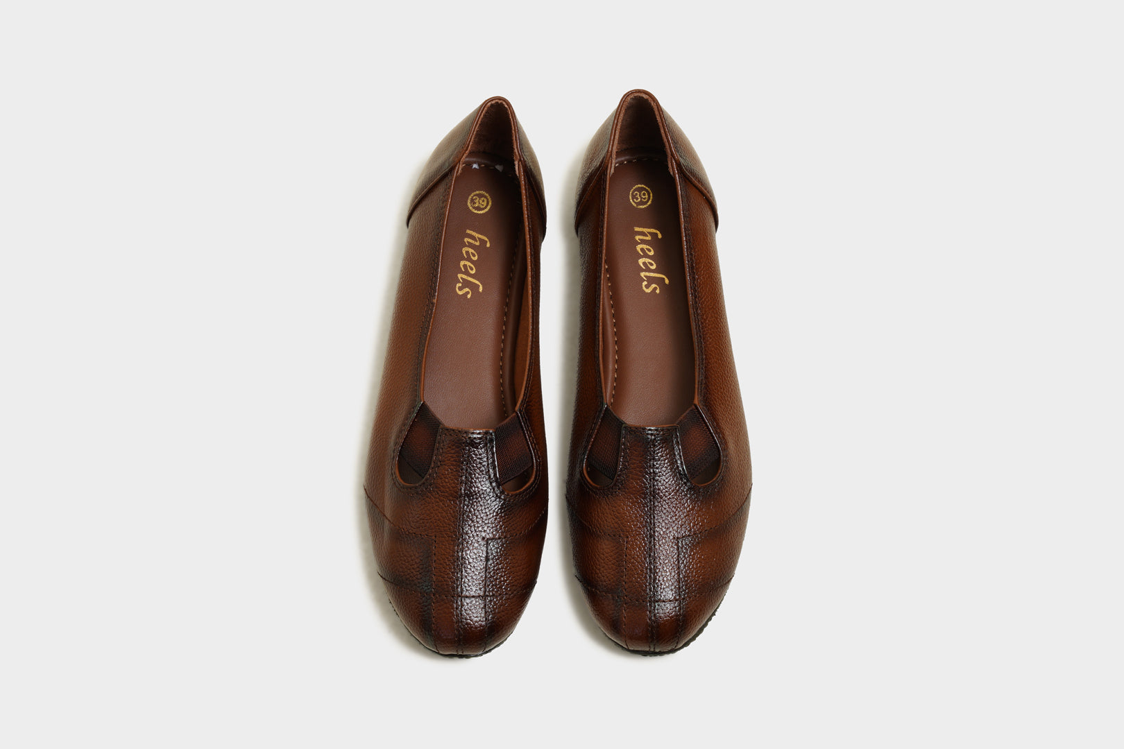 William Rust Leather Ballerinas - The Heels India