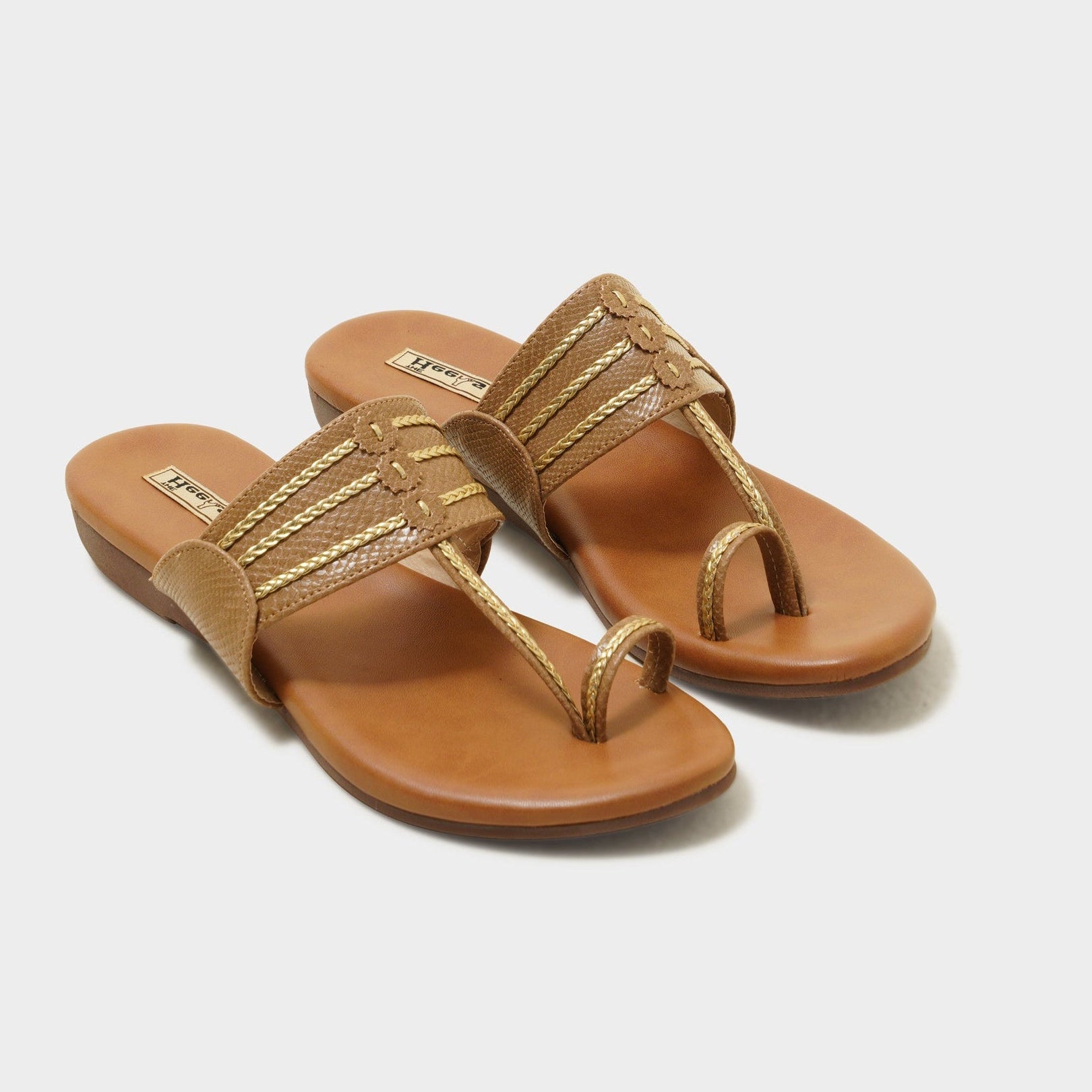 Riley Chikoo Cushion Kohlapuris - The Heels India