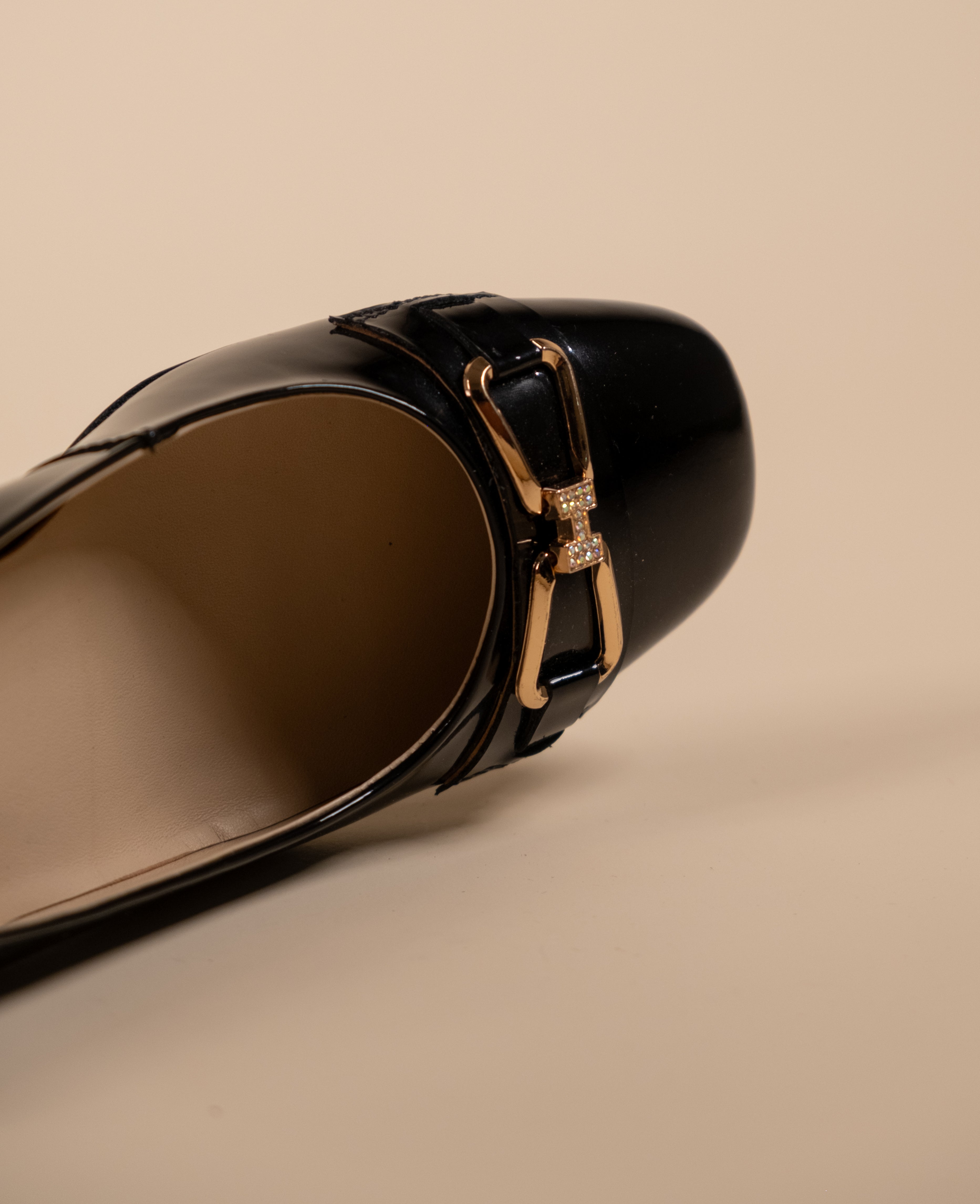 ZEAL Premium Patent Leather Block Heels